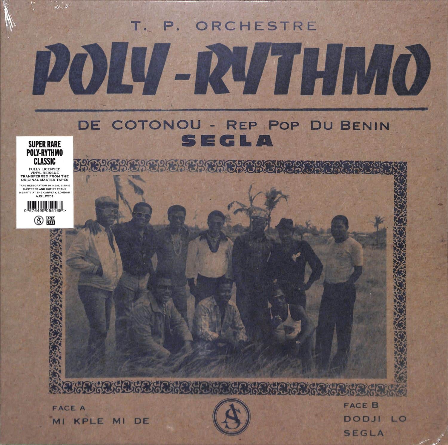 T.P. Orchestre - Poly Rythmo De Cotonou - SEGLA 