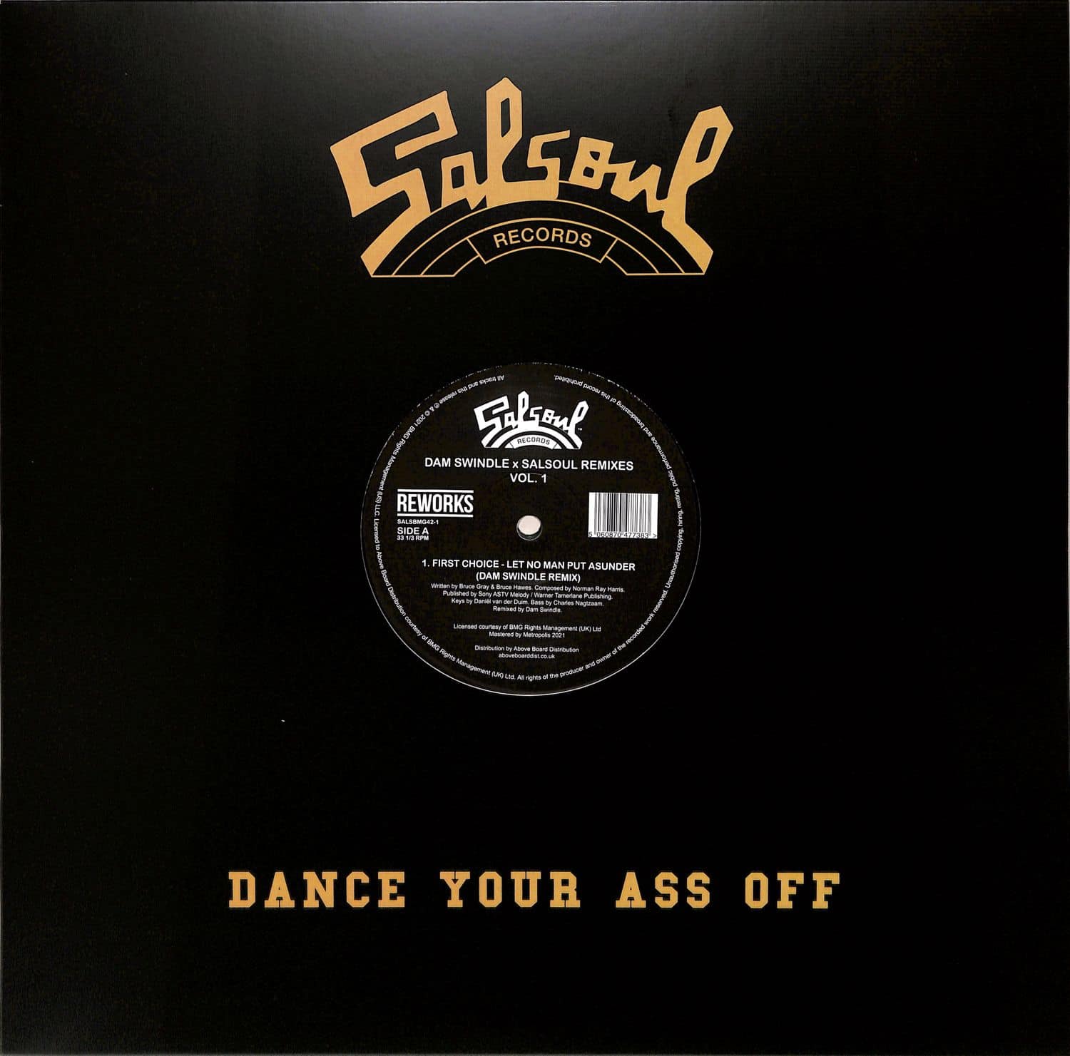 Various Artists - DAM SWINDLE X SALSOUL REMIXES VOL 1