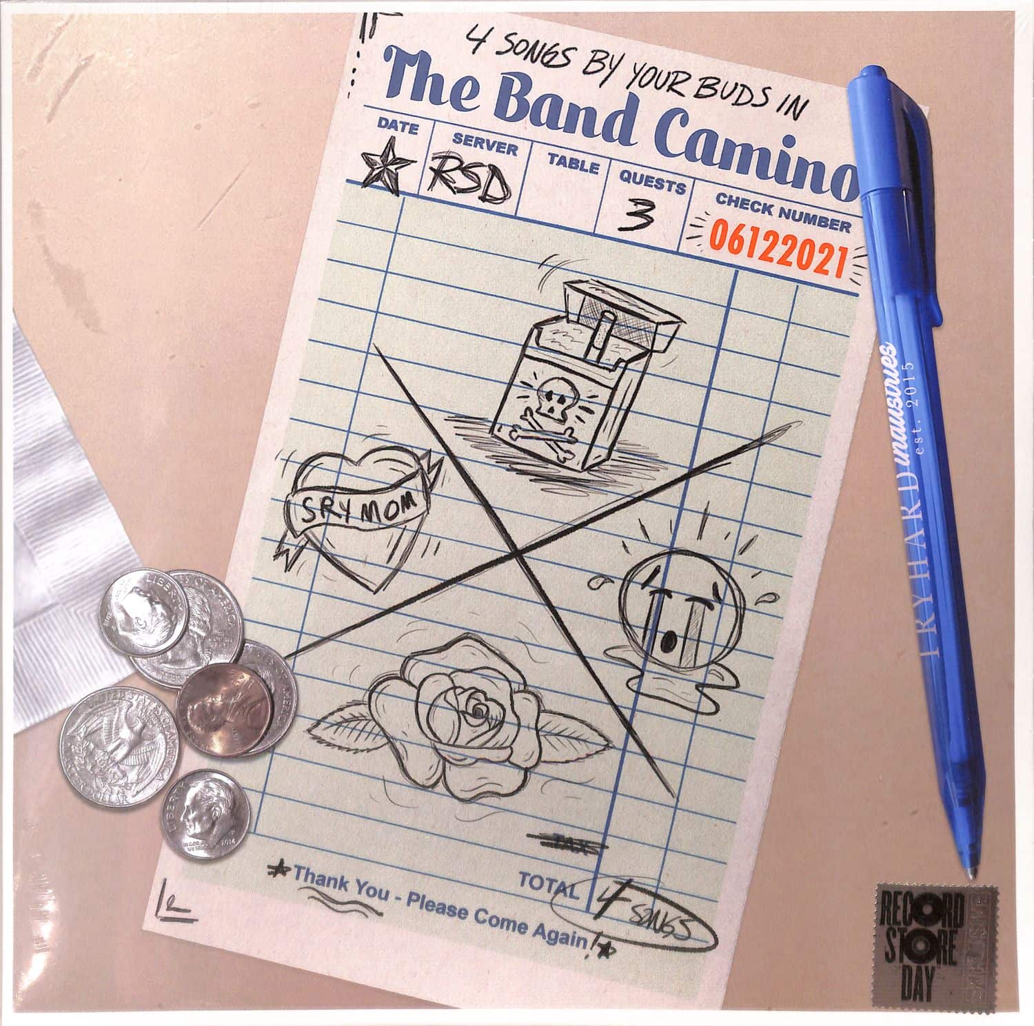 The Band Camino - 4 SONGS BY YOUR BUDS IN THE BAND CAMINO 