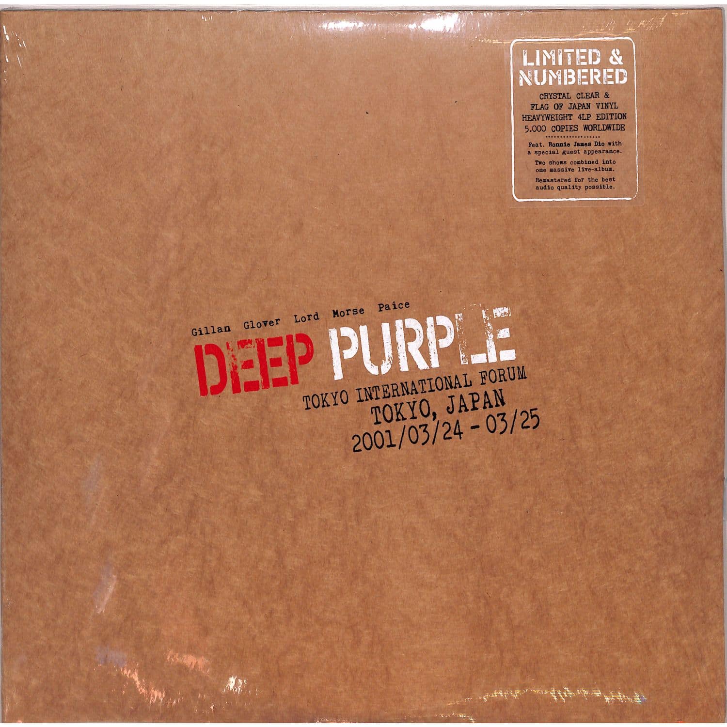 Deep Purple - LIVE IN TOKYO 
