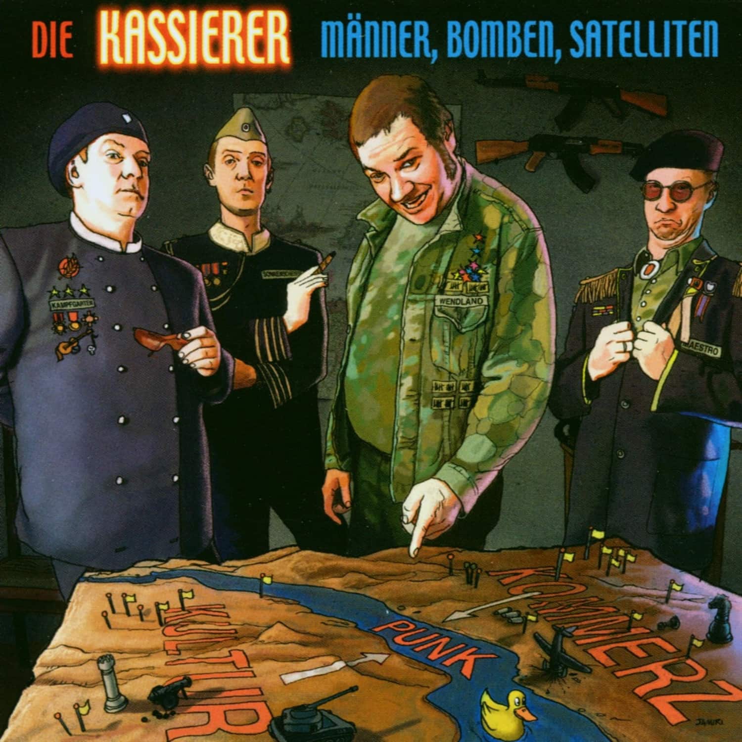 Die Kassierer - MNNER, BOMBEN, SATELLITEN 