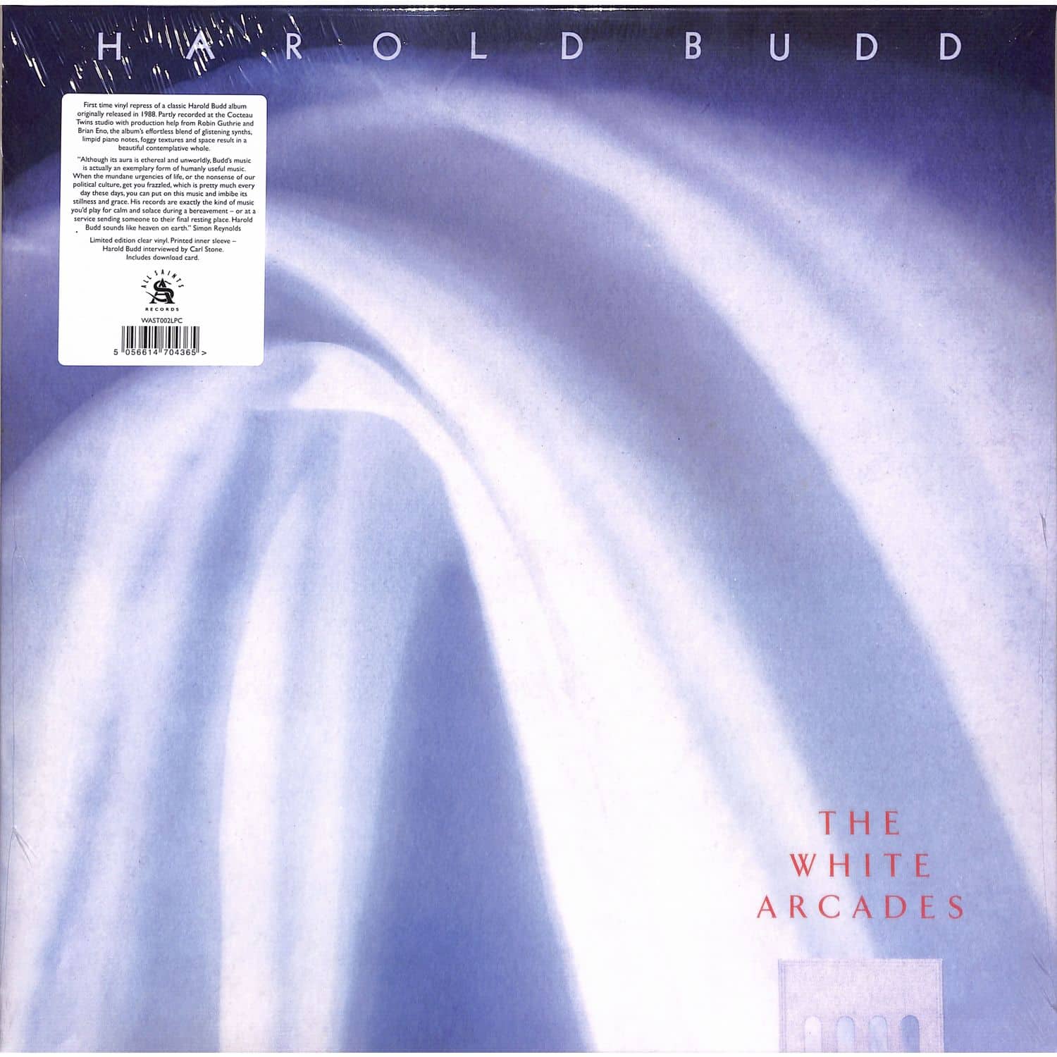 Harold Budd - THE WHITE ARCADES 