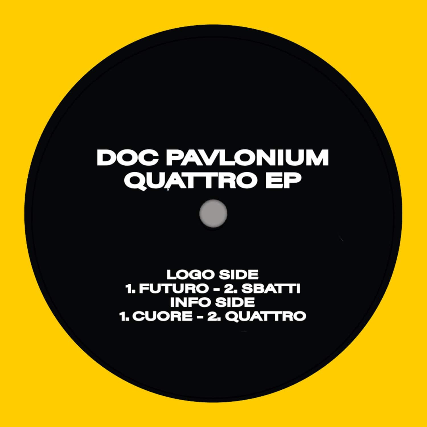 Doc Pavlonium - QUATTRO EP