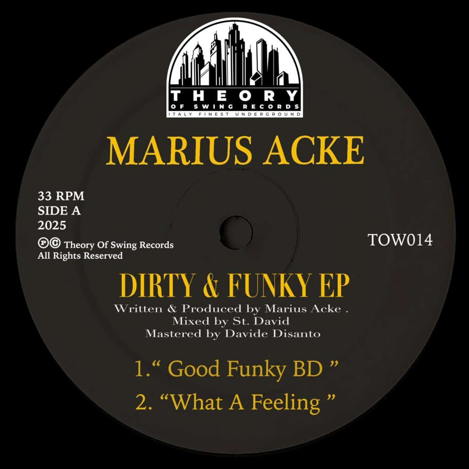 Marius Acke - DIRTY & FUNKY EP