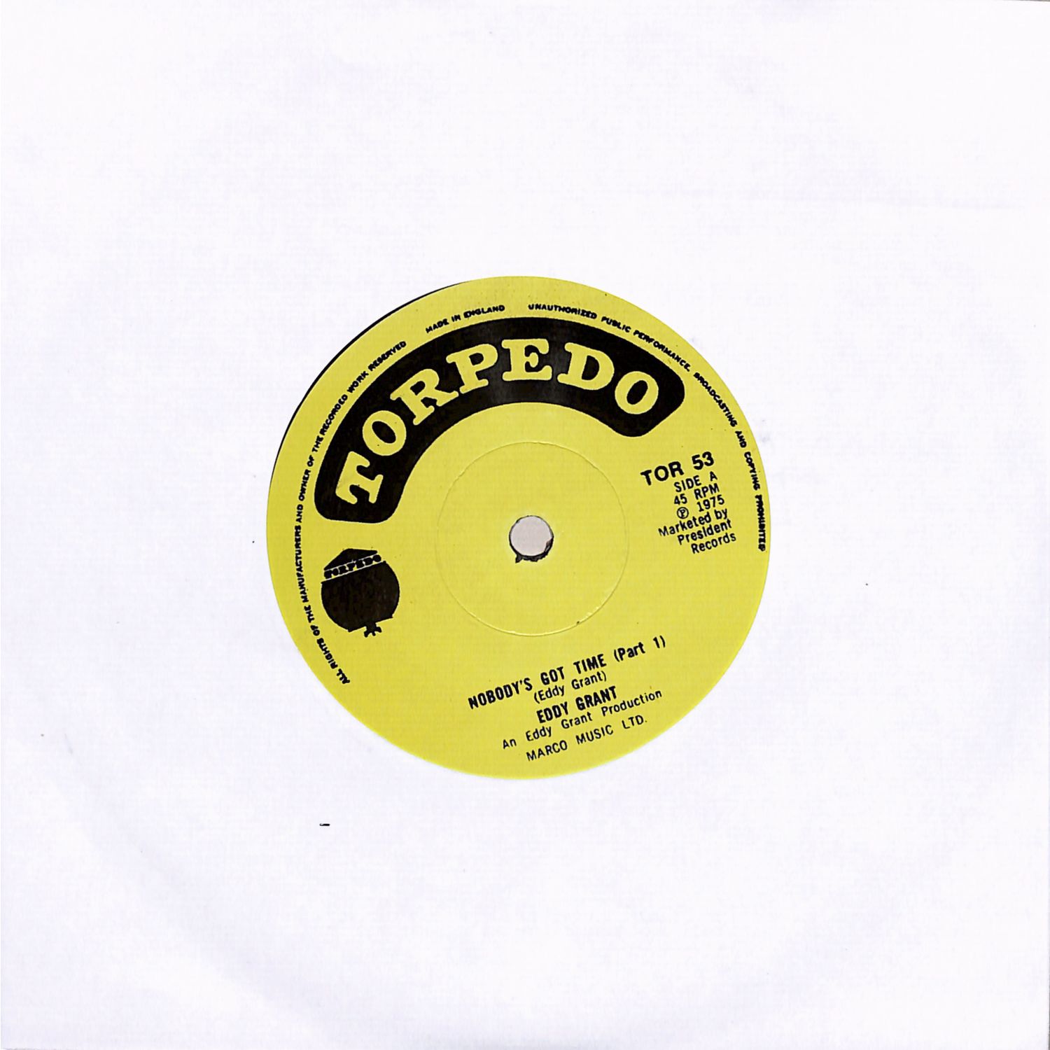 Eddy Grant - NOBODYS GOT TIME 