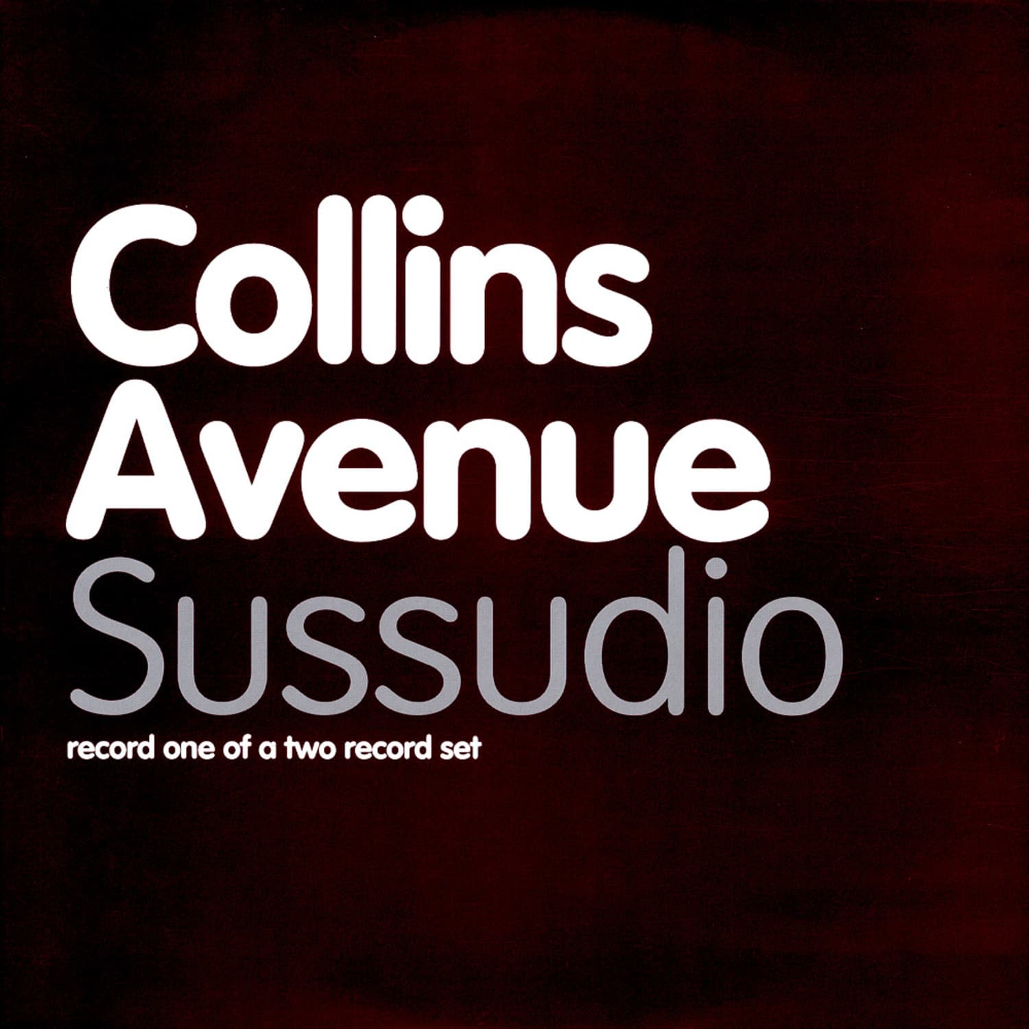 Collins Avenue - SUSSUDIO Record 1 / 2)