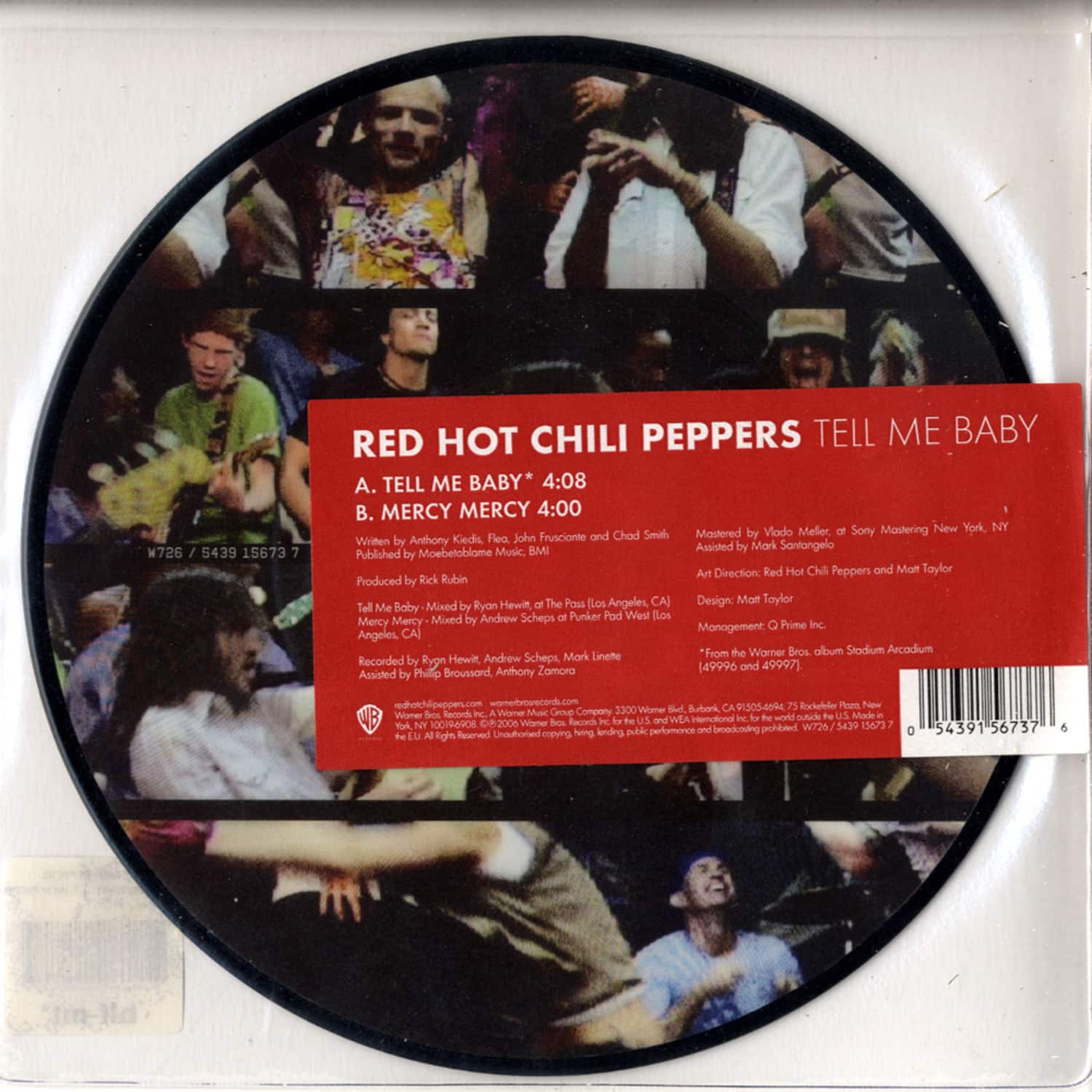 Red Hot Chili Peppers - TELL ME BABY - 