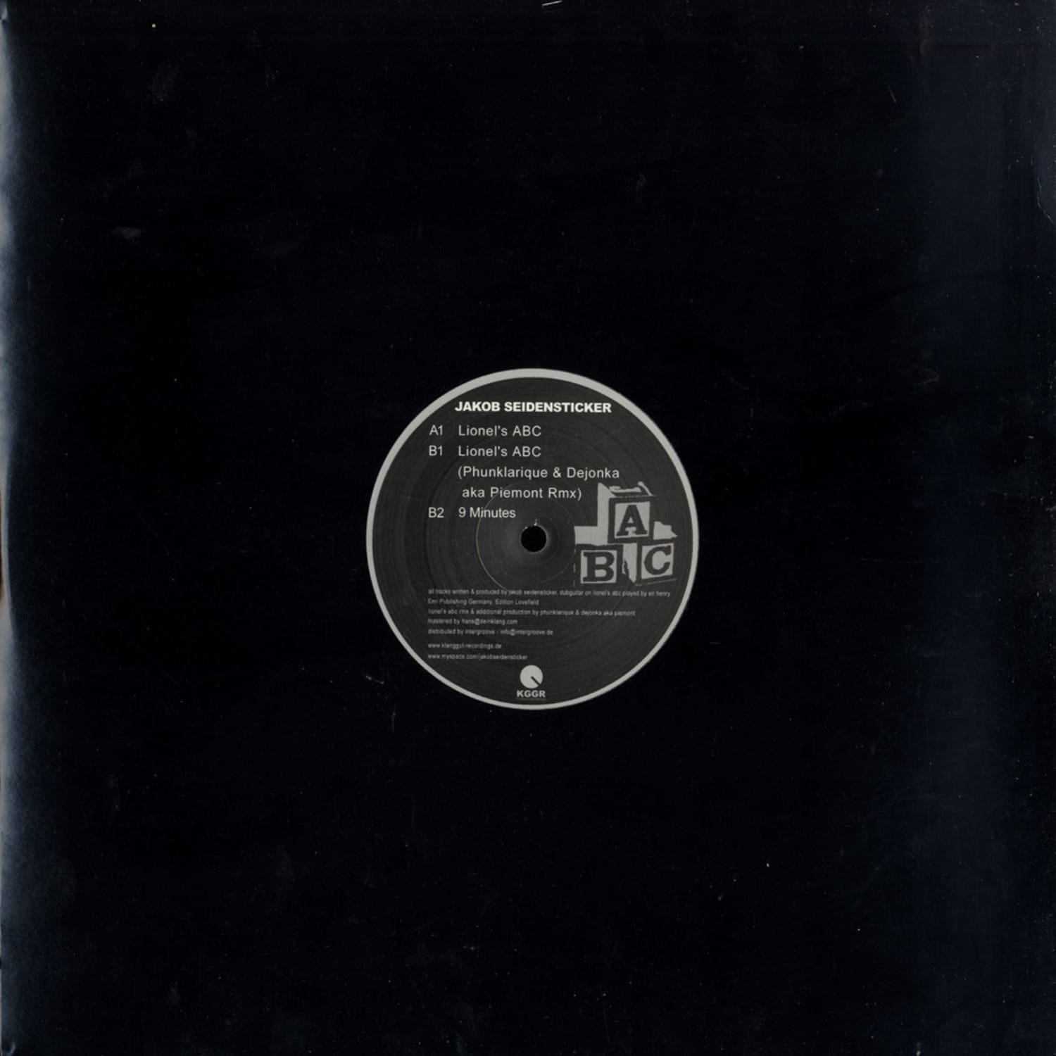 Jakob Seidensicker - LIONELS ABC