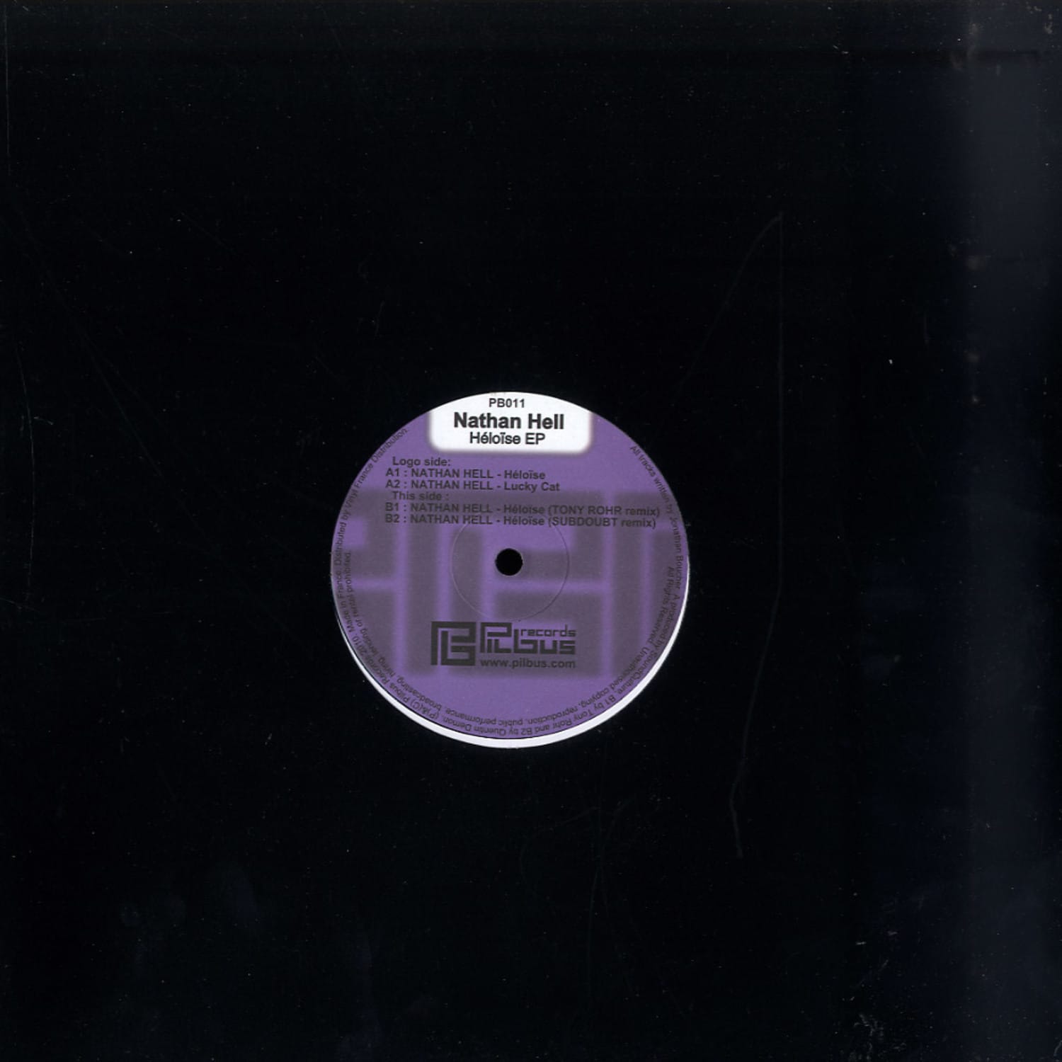 Nathan Hell - HELOISE EP