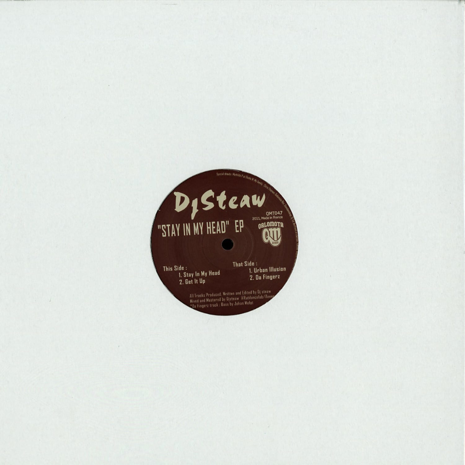 DJ Steaw - STAY IN MY HEAD EP