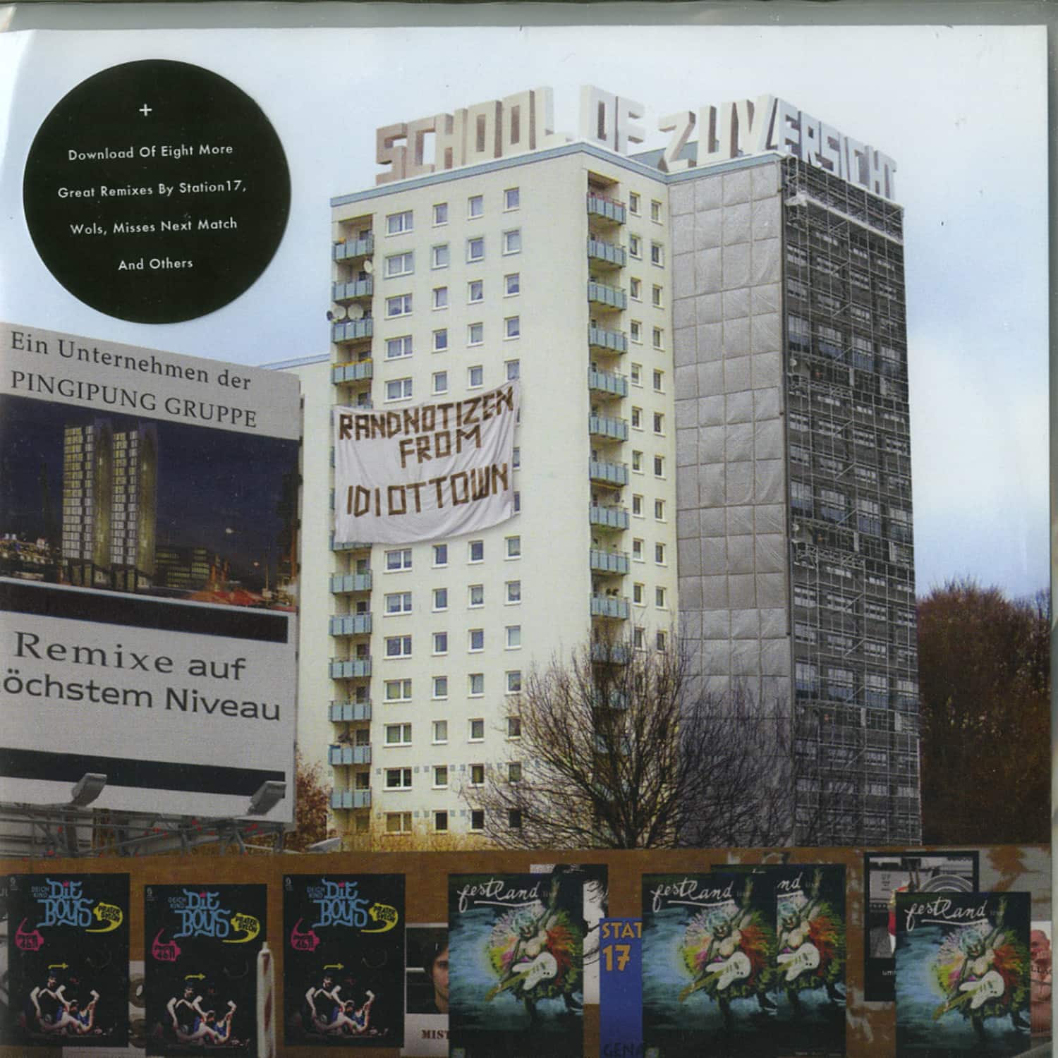 School Of Zuversicht - NEUBAUGEBIET - REMIXE FROM IDIOT TOWN 