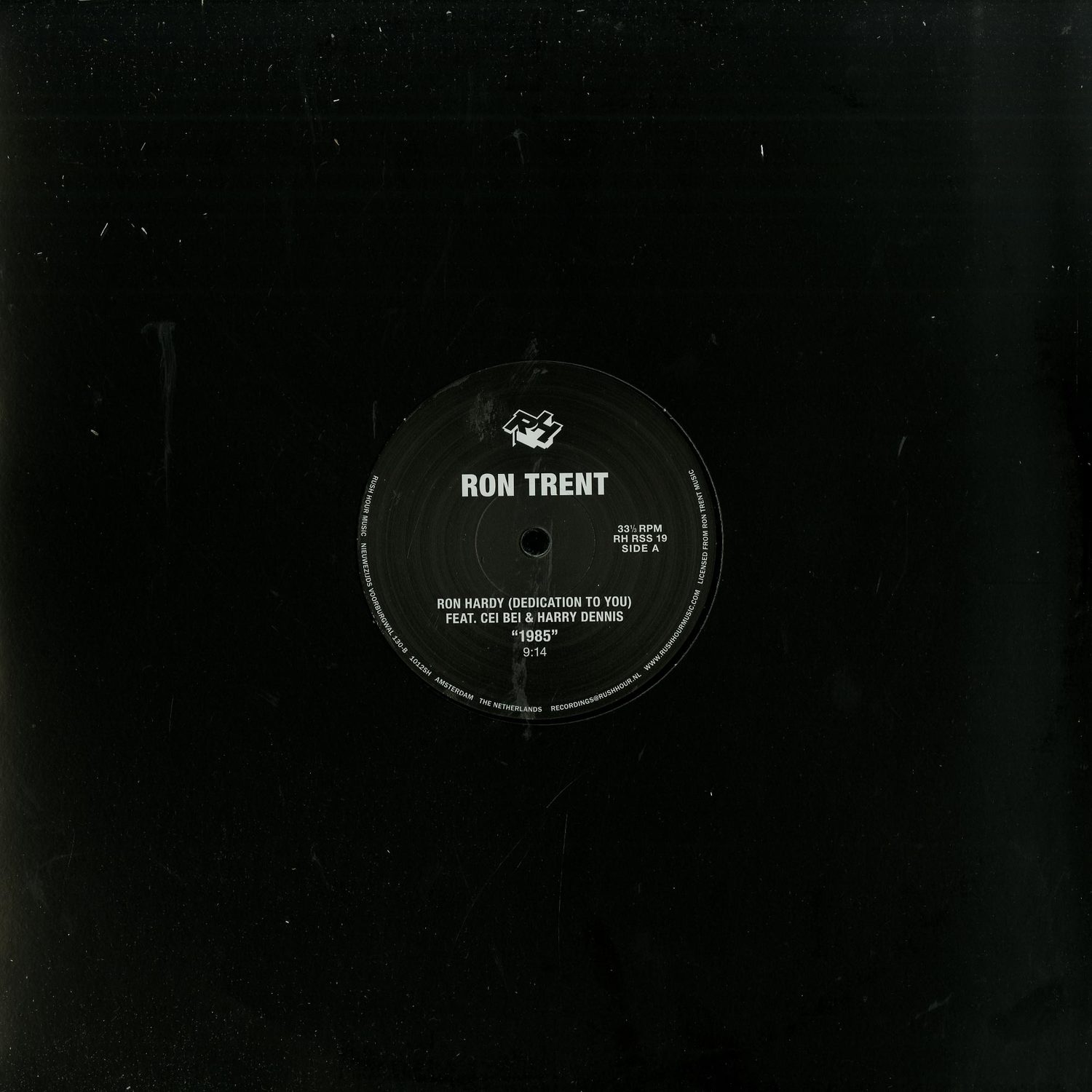 Ron Trent - TRIBUTE TO RON HARDY