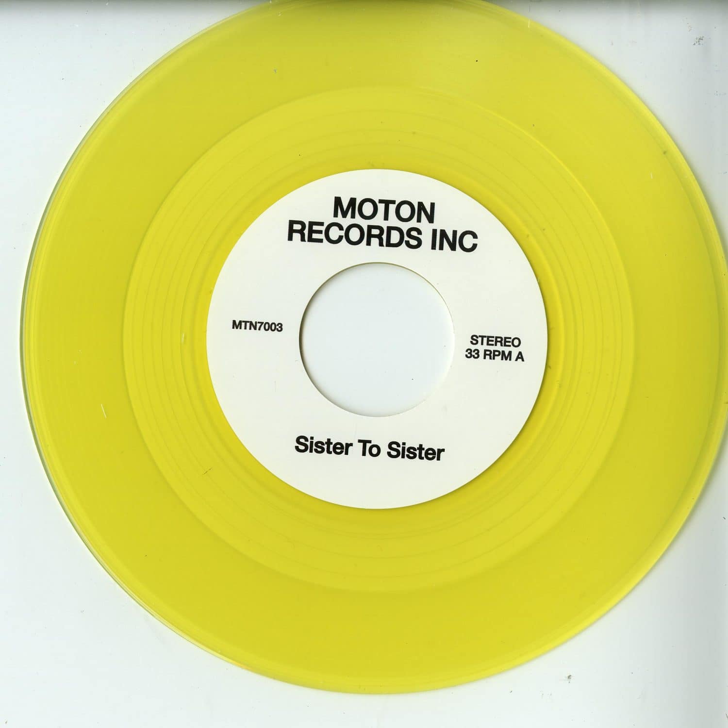 Moton Records Inc - SISTER TO SISTER / WE ARE THE SUNSET 