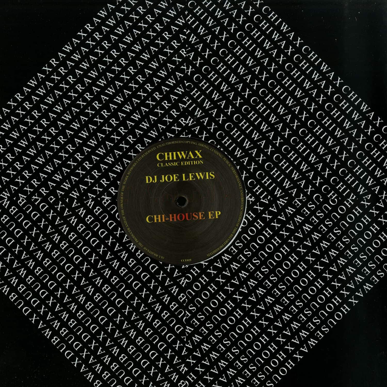 Joe Lewis - CHI-HOUSE EP