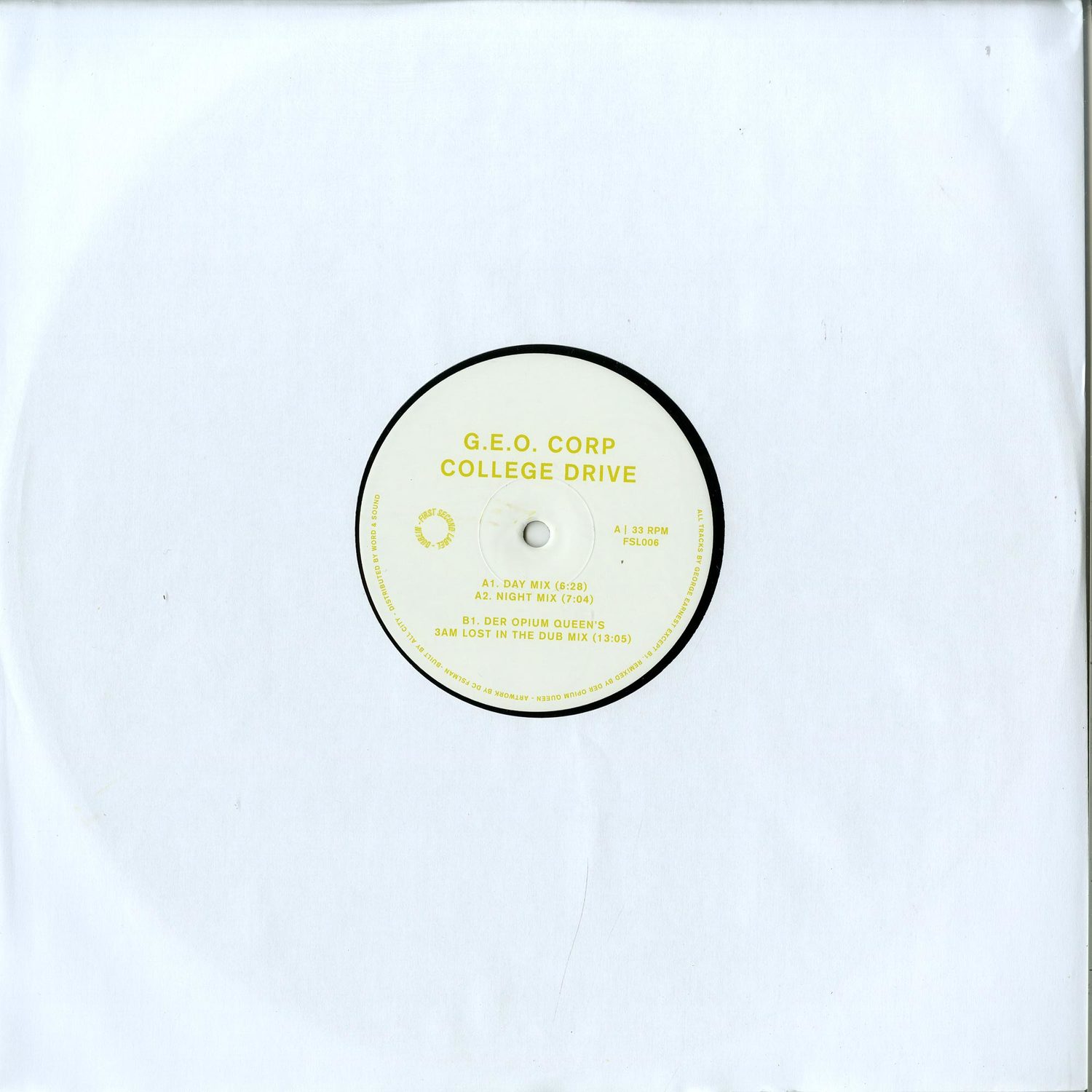G.E.O. Corp - COLLEGE DRIVE 