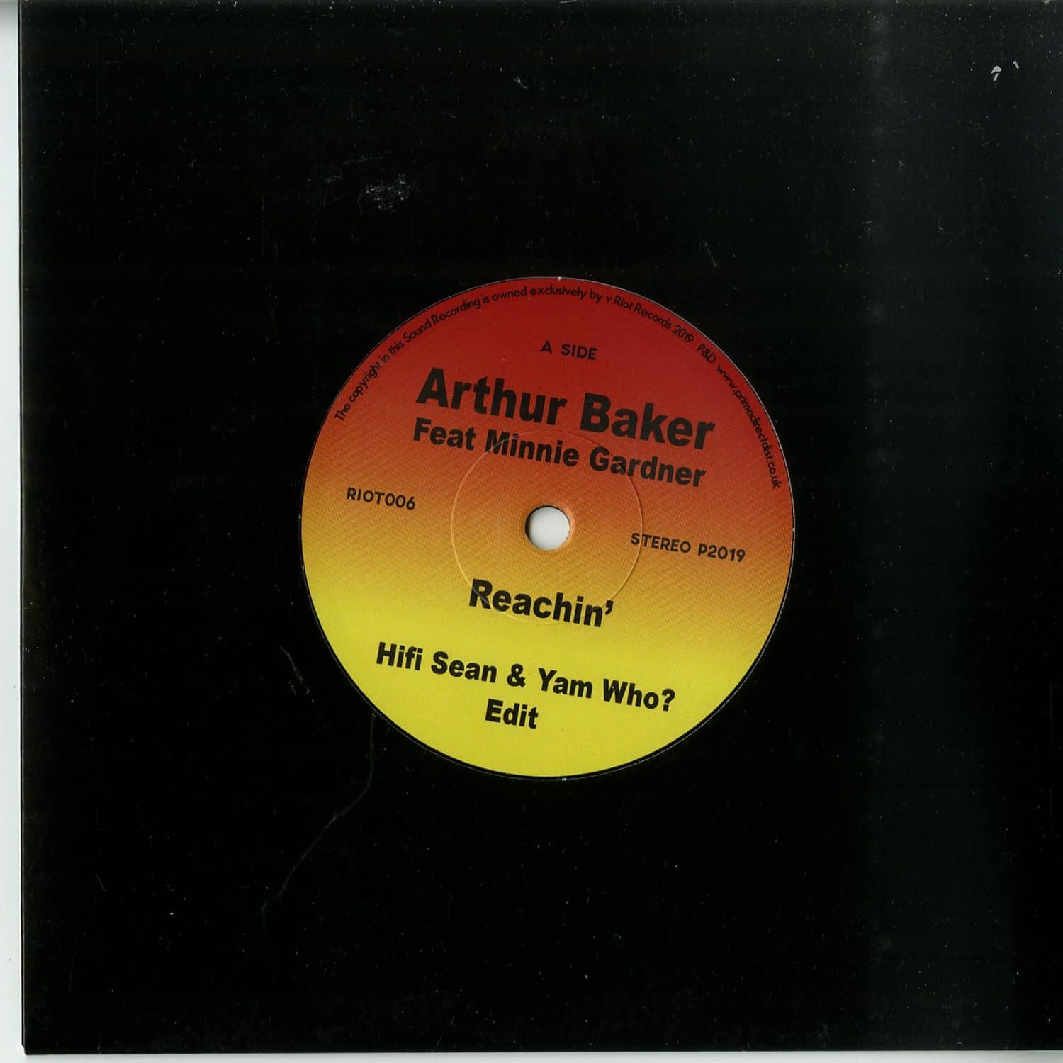 Arthur Baker Ft Minnie Gardner - REACHIN 