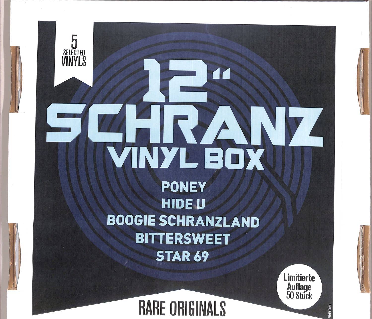 Various - COLLECTORS VINYL BOX - SCHRANZ 