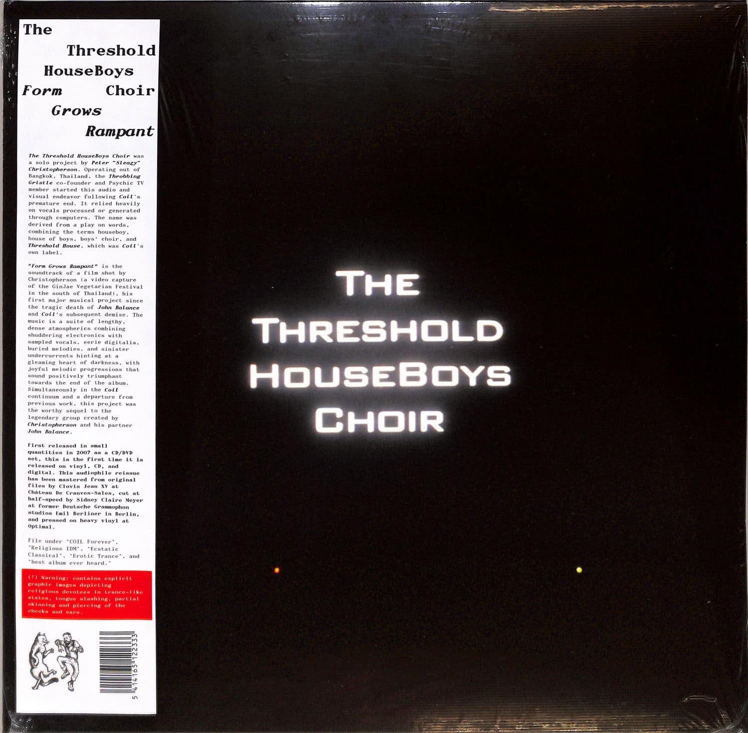 The Threshold Houseboys Choir  - FORM GROWS RAMPANT 