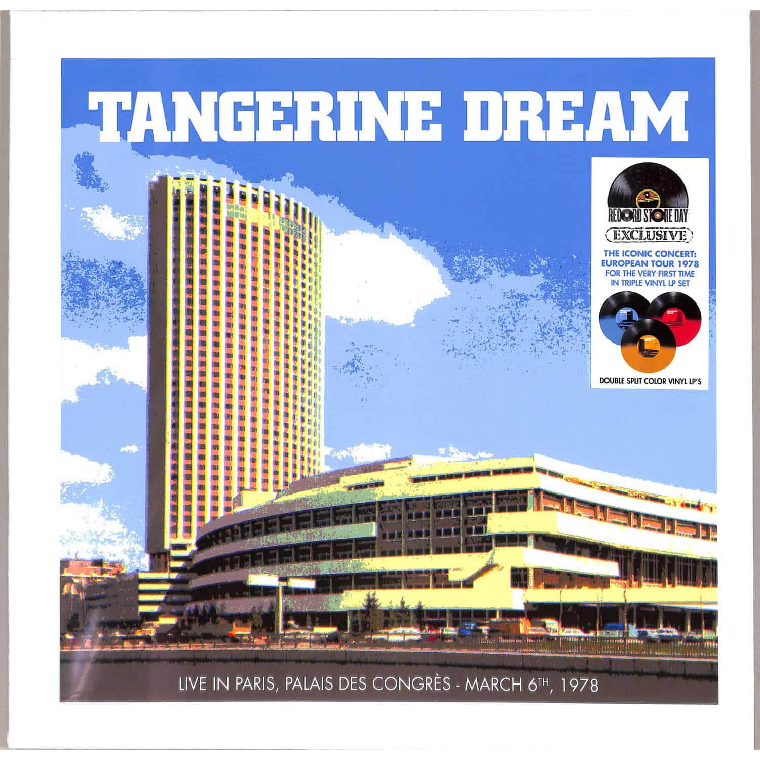 Tangerine Dream - LIVE IN PARIS PALAIS DES CONGRES - MARCH 6TH 1978 