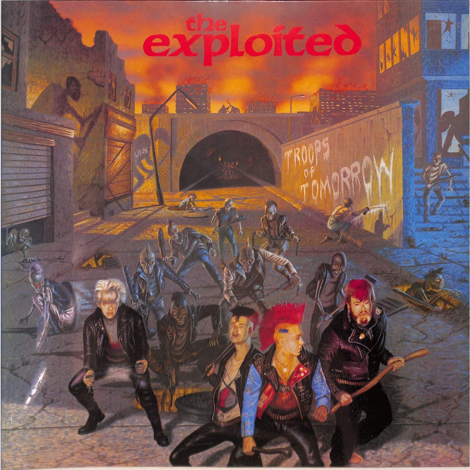 The Exploited - TROOPS OF TOMORROW GATEFOLD VINYL LP