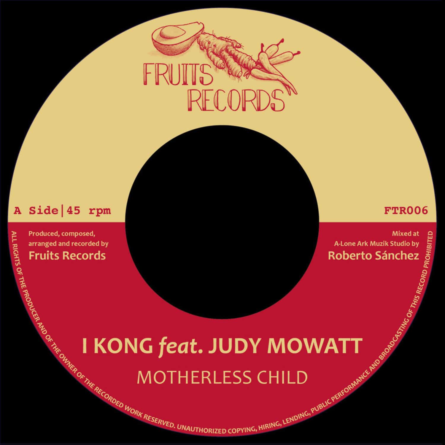 I Kong, Roberto Sanchez & Najavibes - MOTHERLESS CHILD FT. JUDY MOWAT