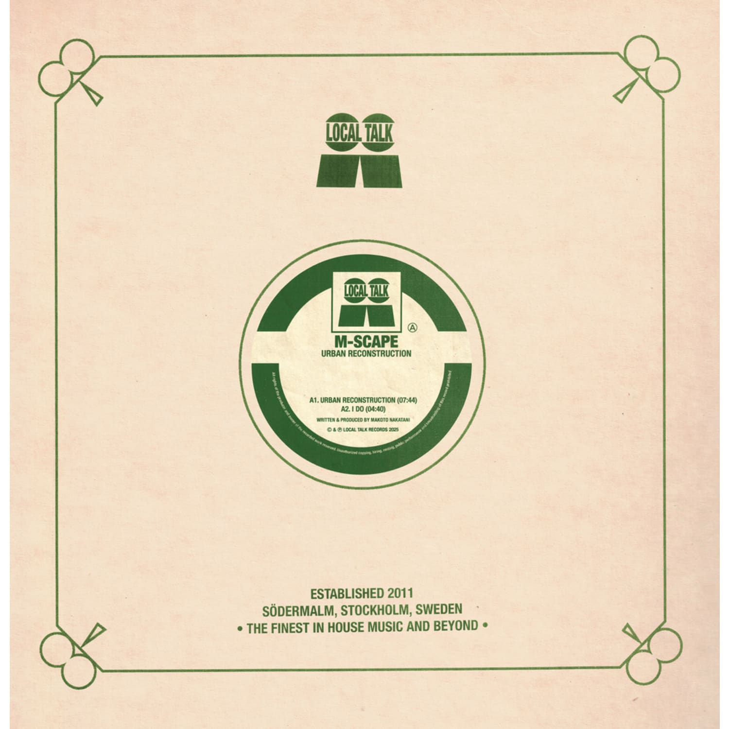 M-Scape - URBAN RECONSRUCTION EP