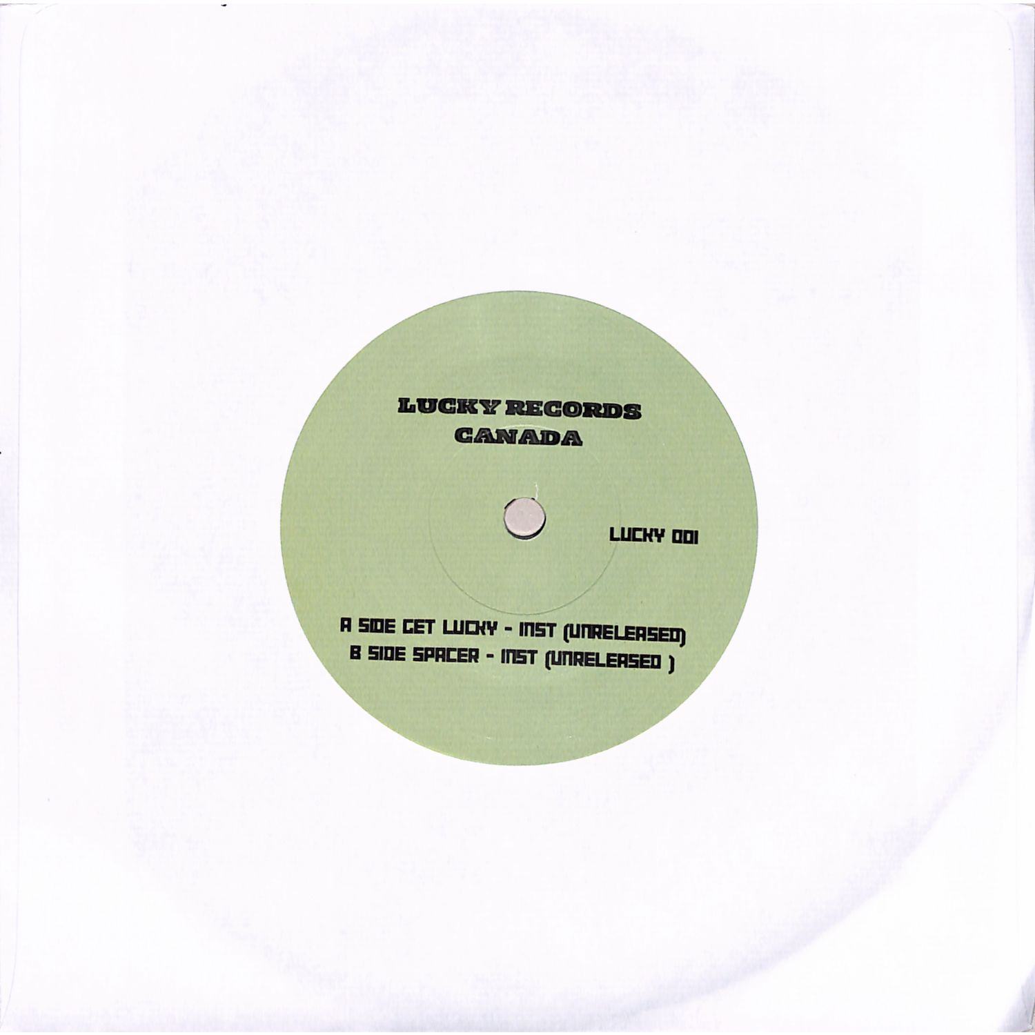 Various Artists - GET LUCKY / SPACER :THE UNRELEASED CLASSIC INSTRUMENTALS 