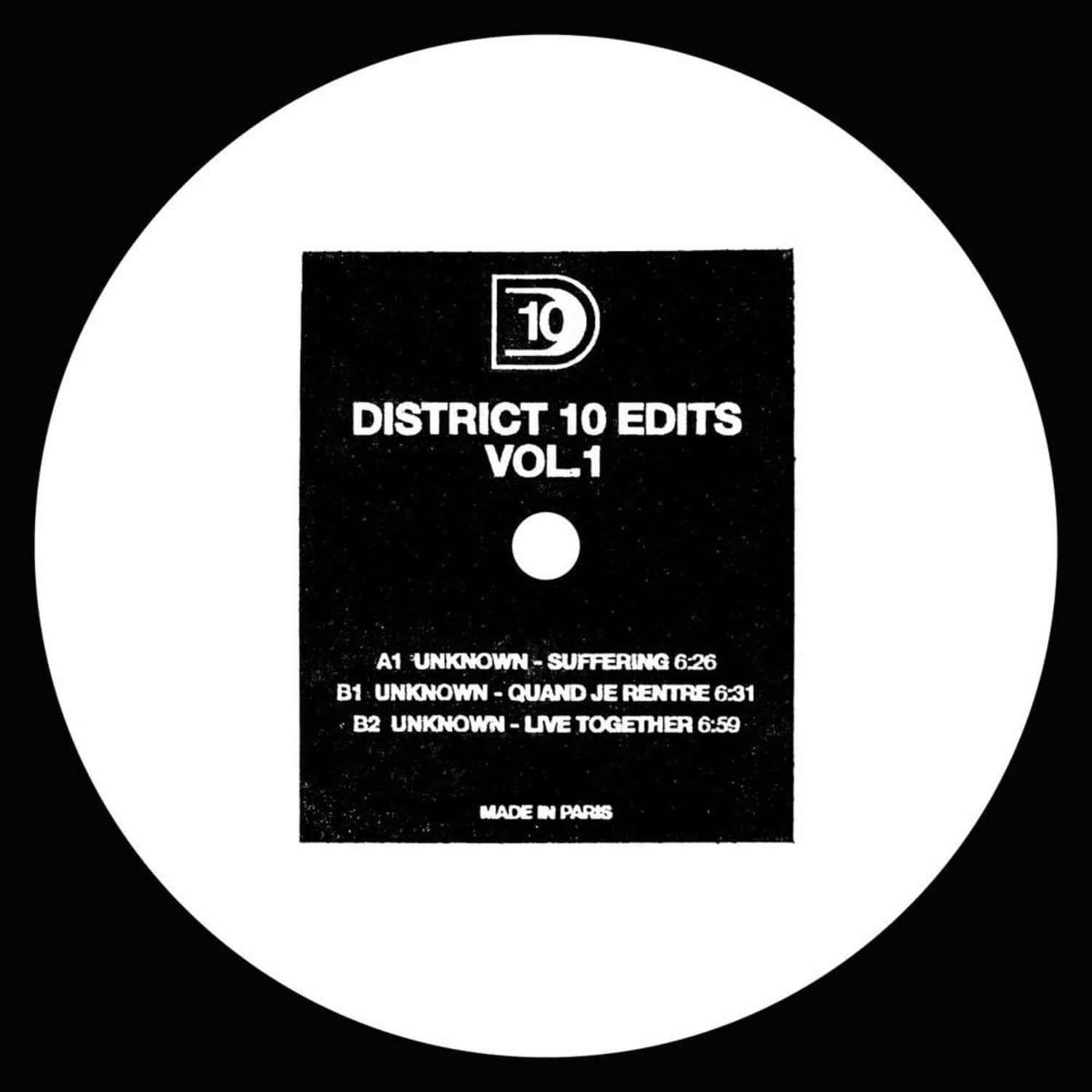 Unknown Artist - DISTRICT 10 EDITS