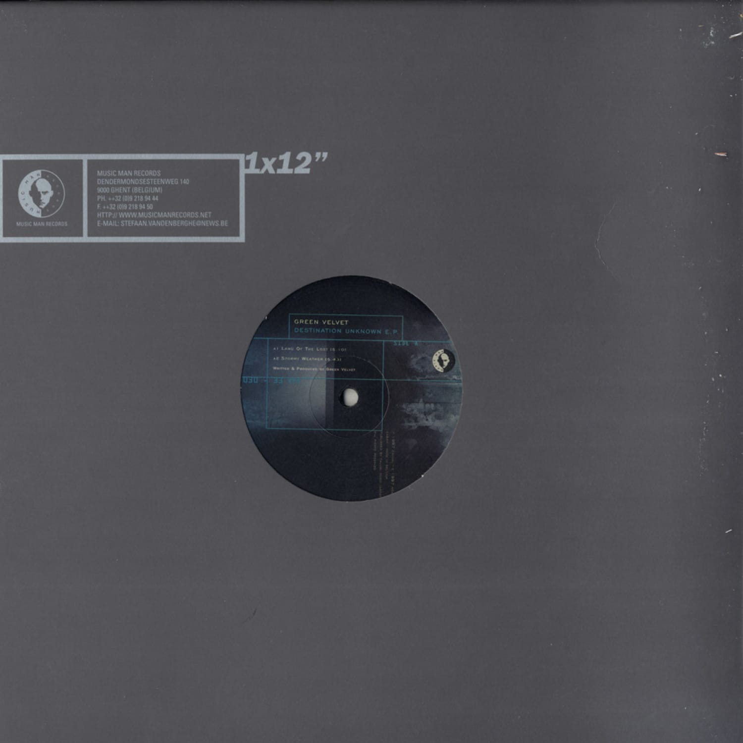 Green Velvet - DESTINATION UNKNOWN EP