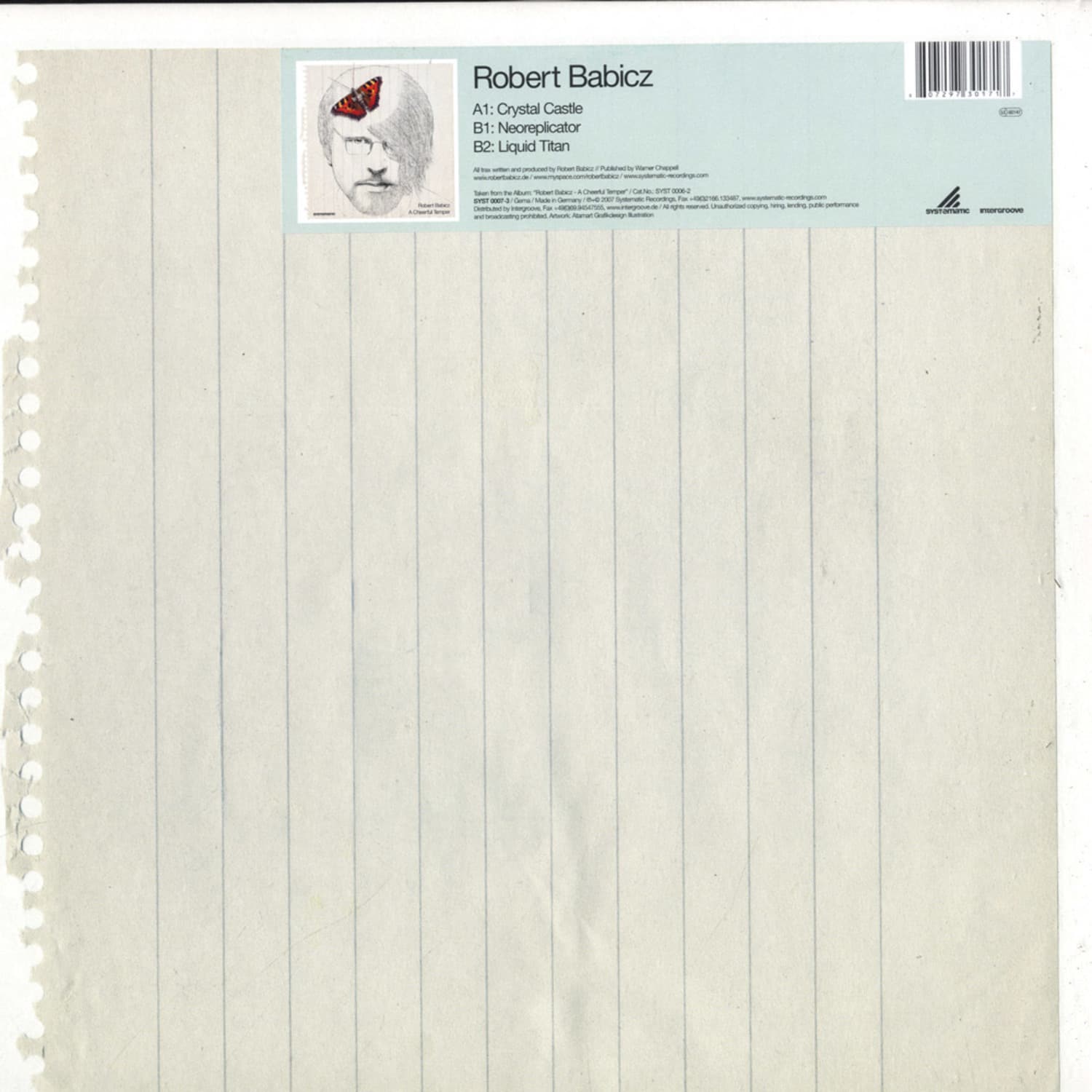 Robert Babicz - CRYSTAL CASTLE / NEOREPLICATOR / LIQUID