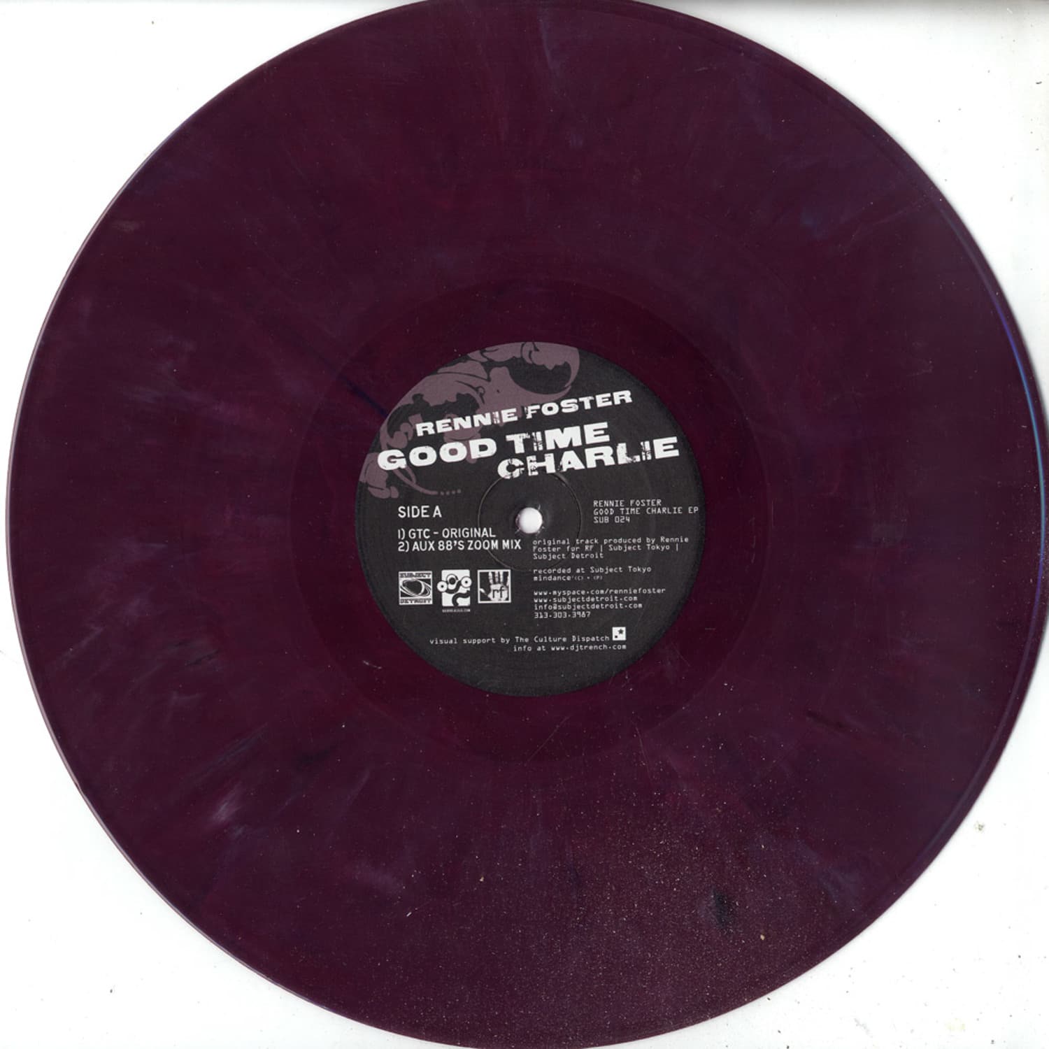 Rennie Foster - GOOD TIME CHARLIE EP - AUX 88S ZOOM REMIX
