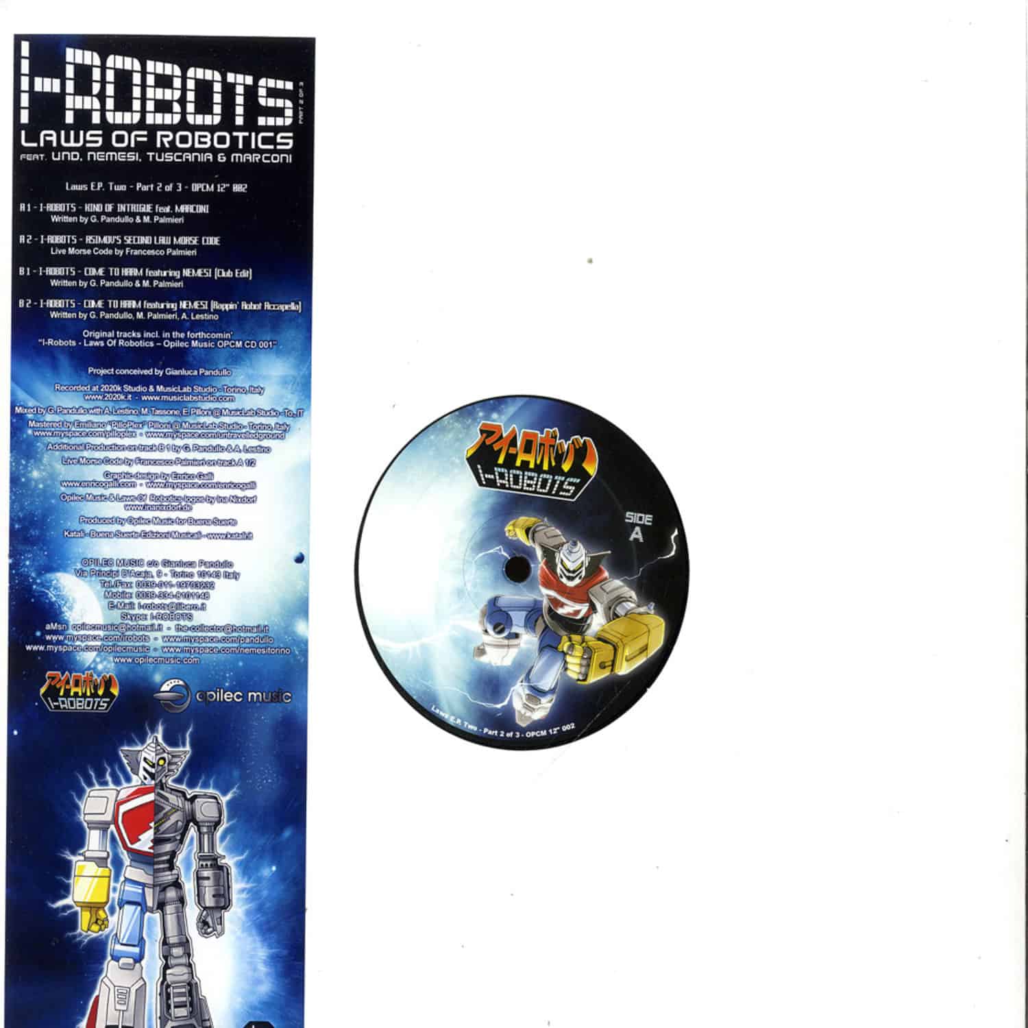 I-Robots - LAWS OF ROBOTICS EP 2