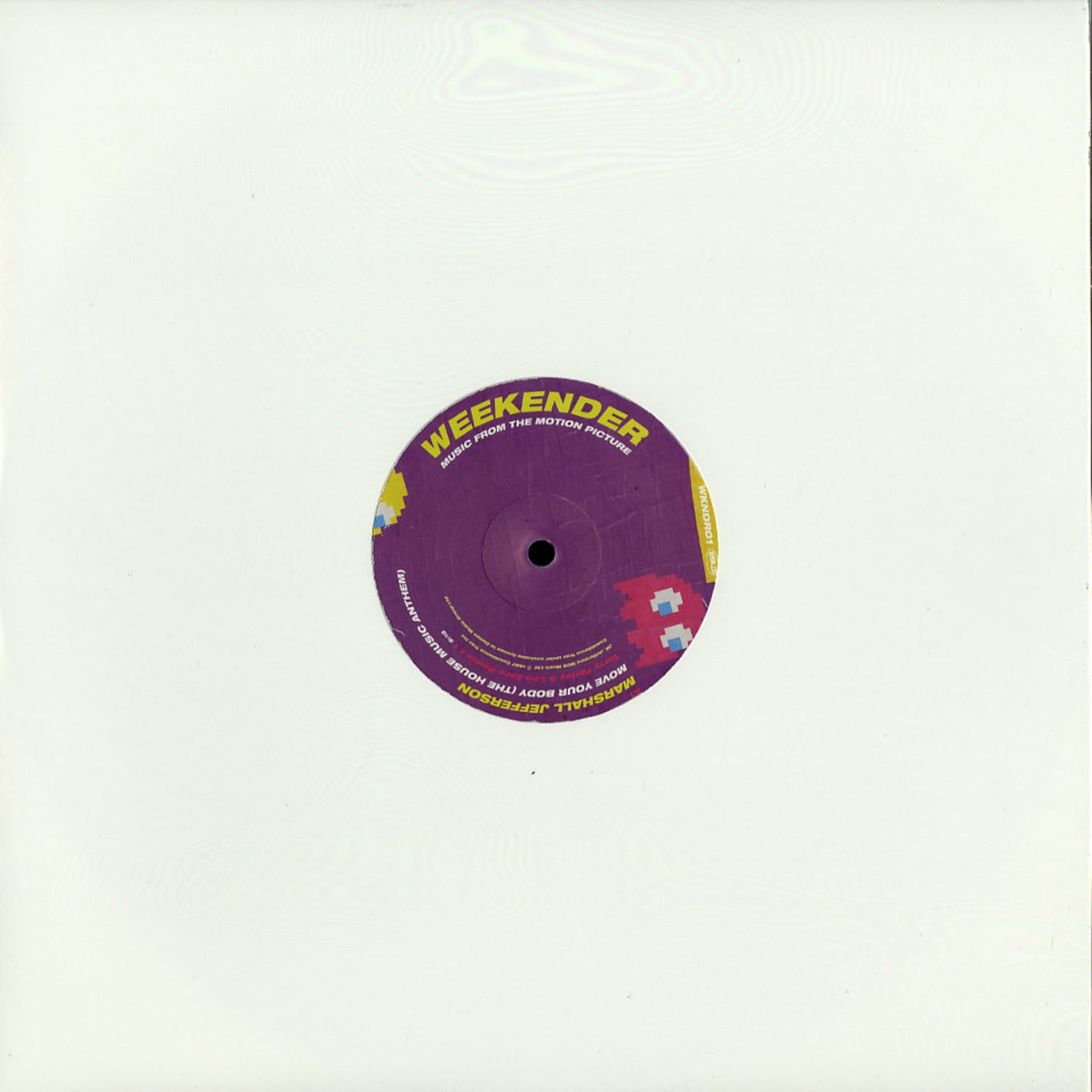 Marshall Jefferson / Frankie Knuckles - WEEKENDER - MUSIC FROM THE MOTION PICTURE