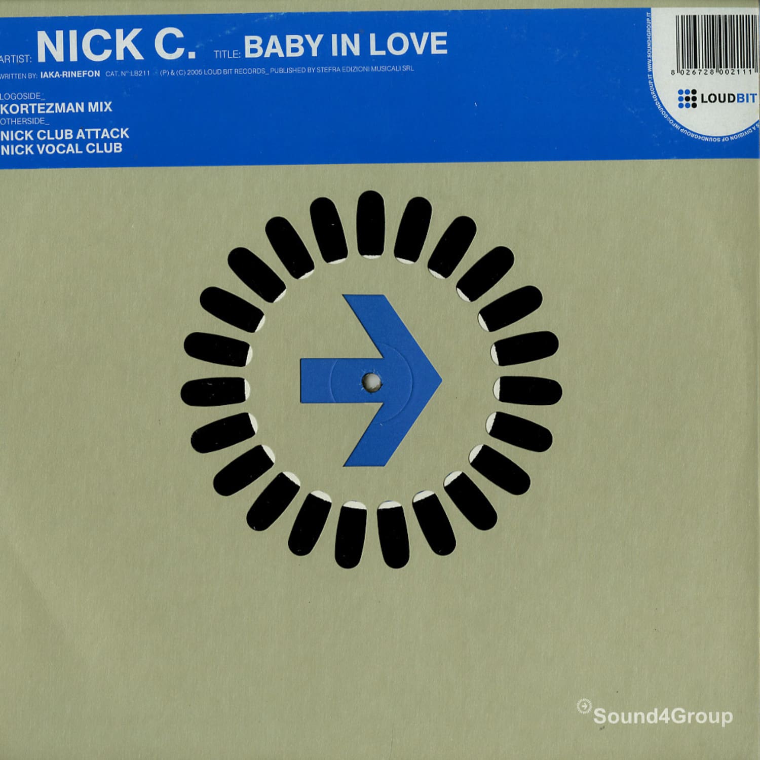 Nick C. - BABY IN LOVE