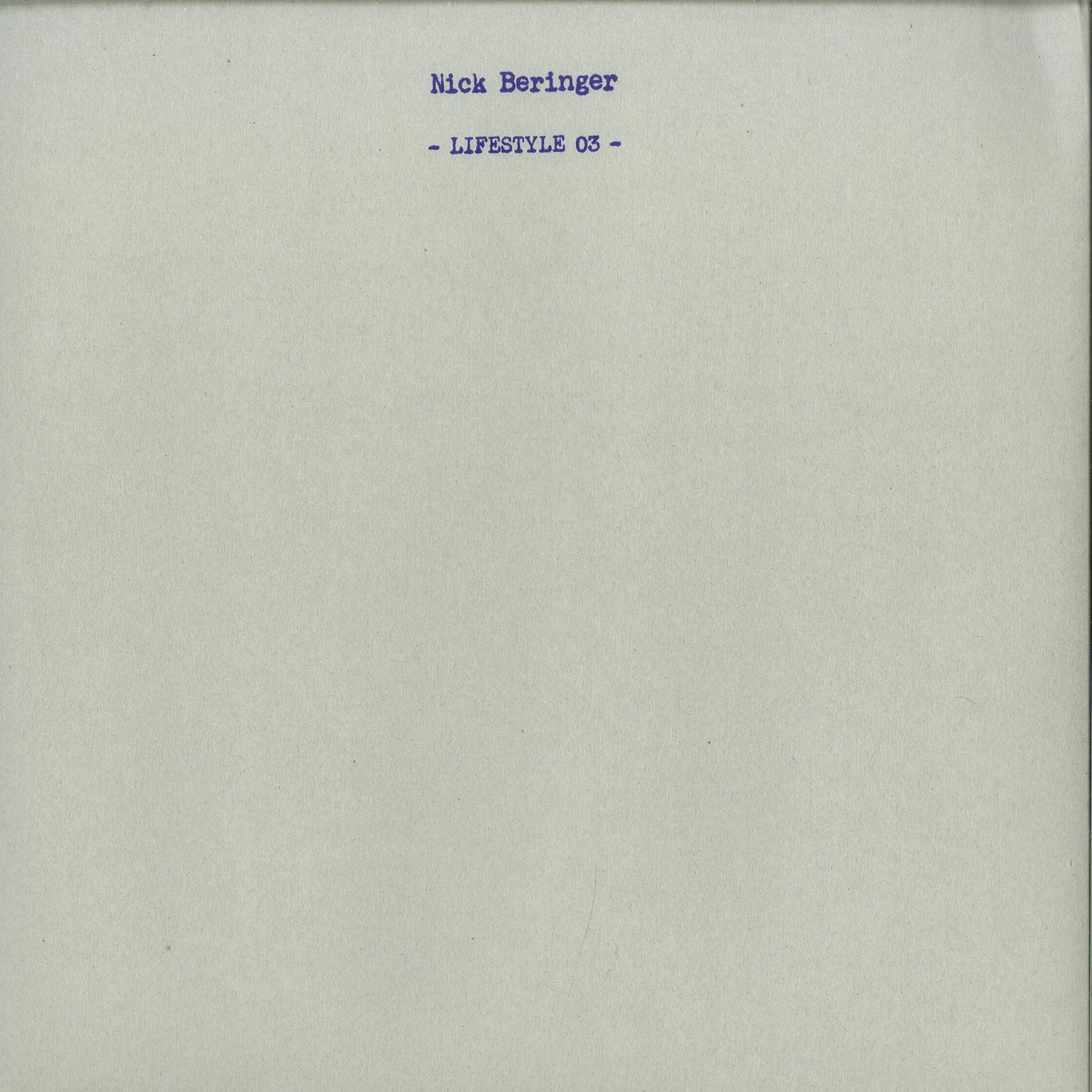 Nick Beringer - LIFESTYLE 03
