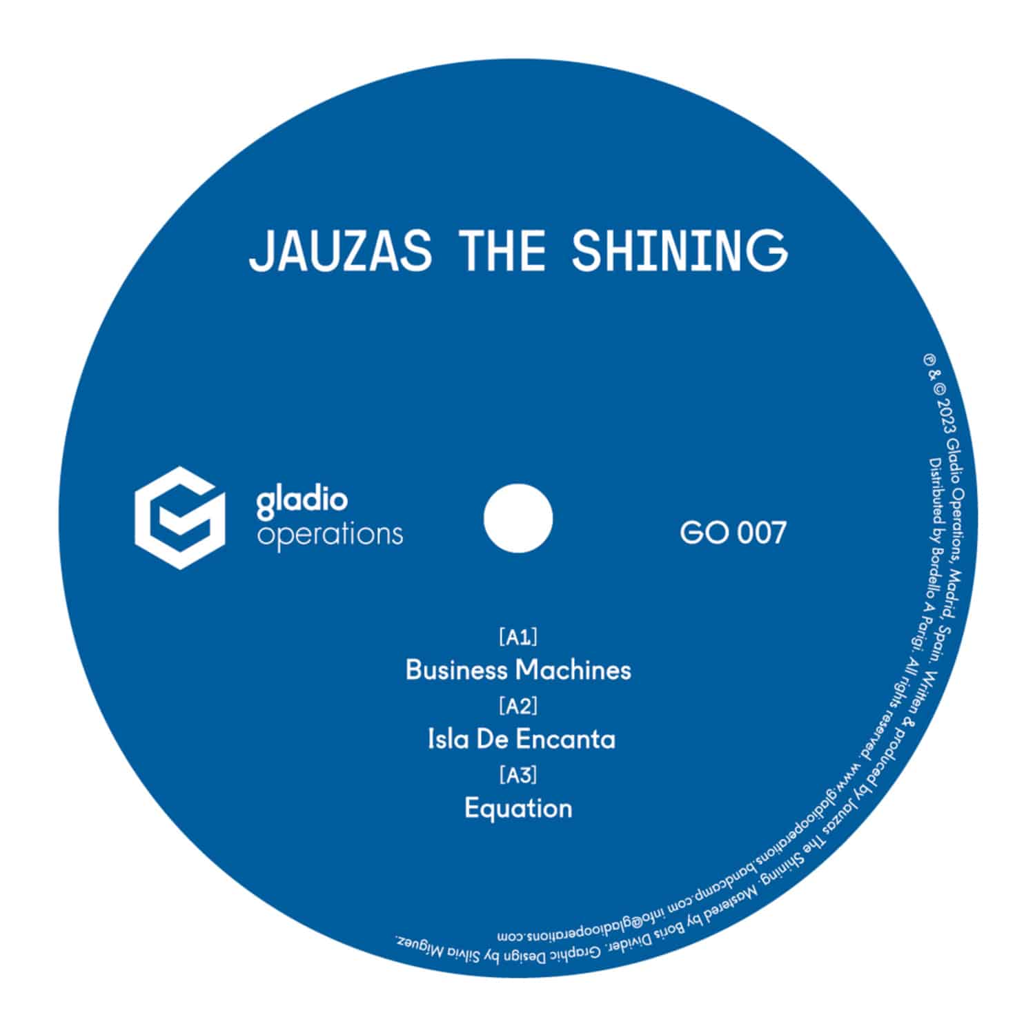 Jauzas The Shining / Cyclopex - SPLIT MACHINE EP