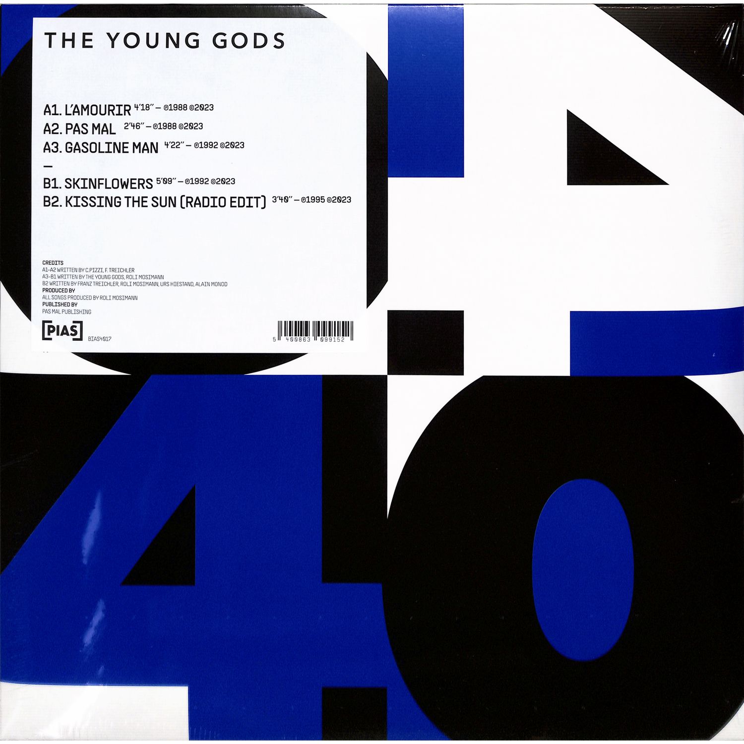 The Young Gods - PIAS 40 