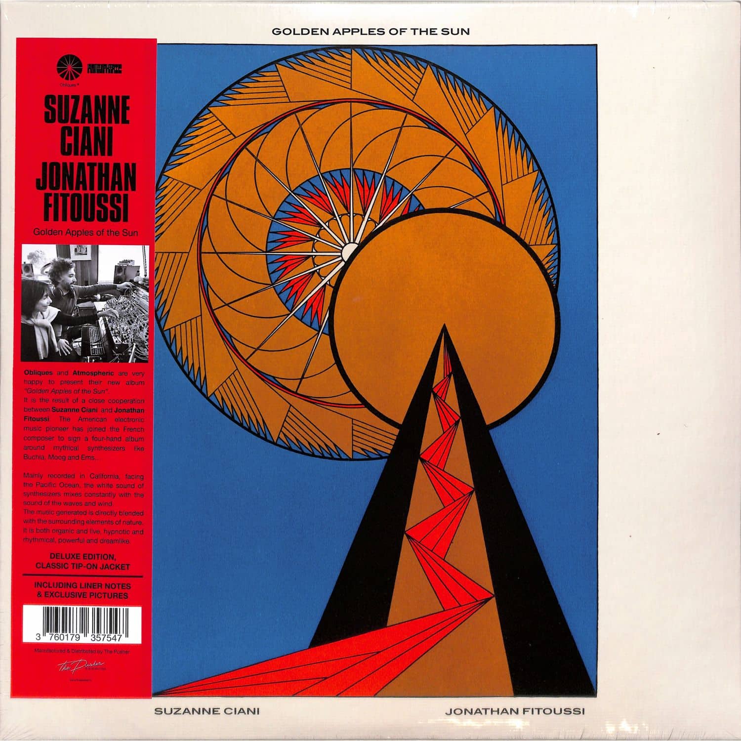 Suzanne Ciani & Jonathan Fitoussi - GOLDEN APPLES OF THE SUN 