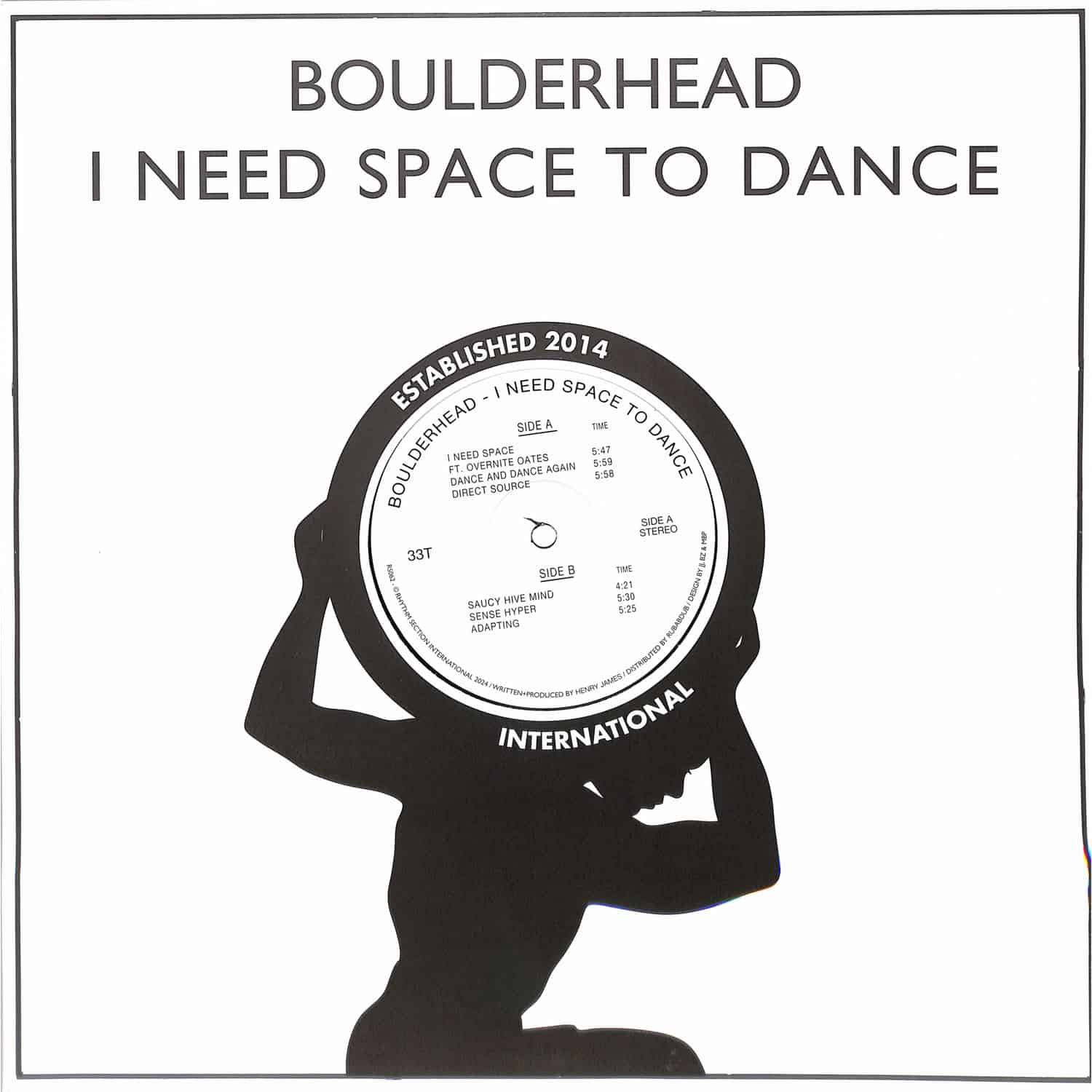 Boulderhead - I NEED SPACE TO DANCE