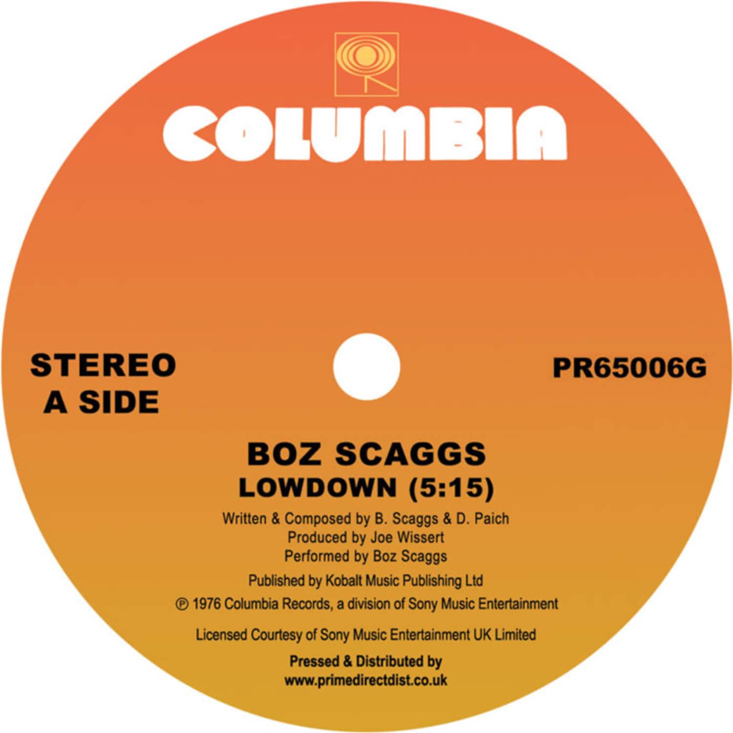 Boz Scaggs - LOWDOWN / JOJO / WHAT CAN I SAY 