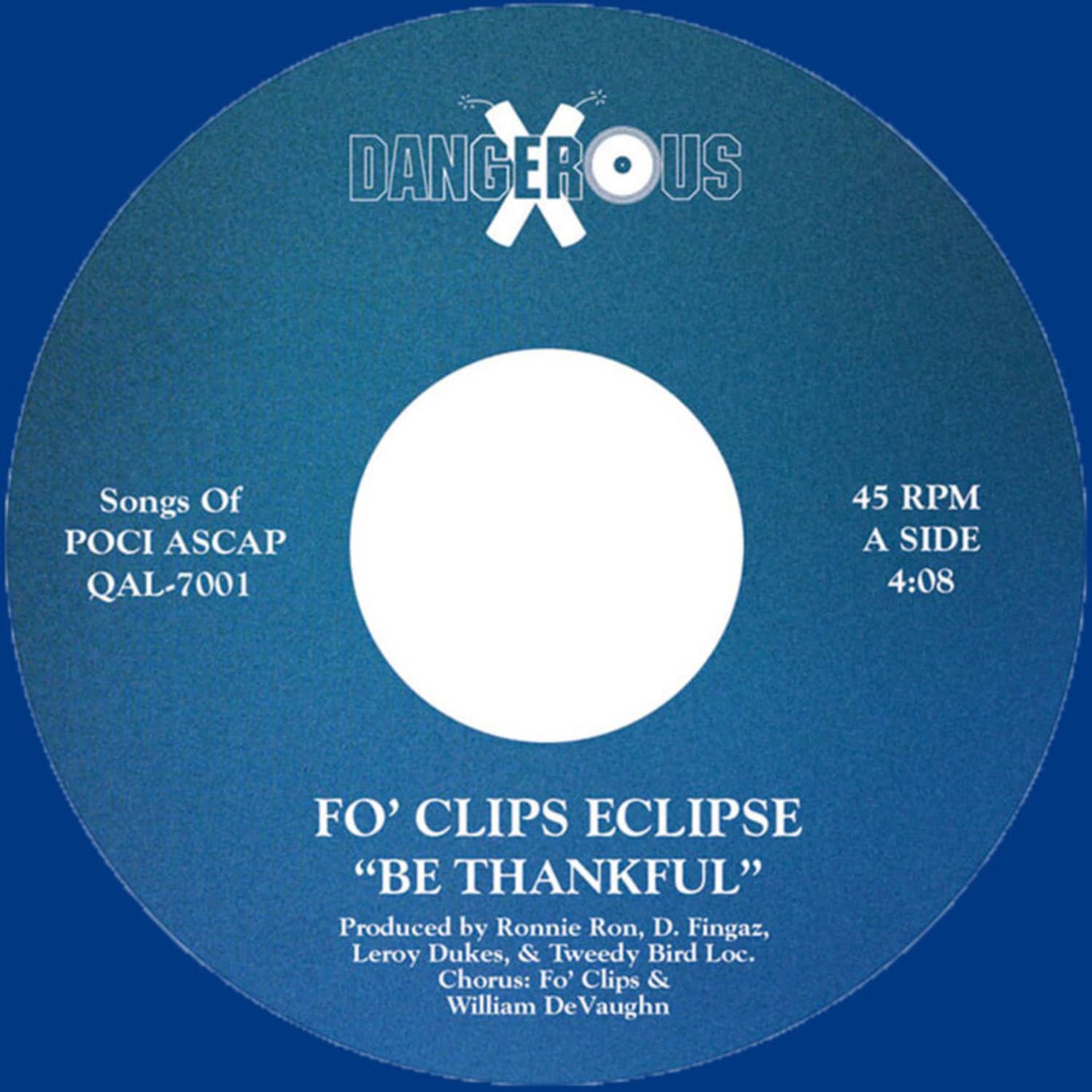 Fo Clips Eclipse - BE THANKFUL B/ W CAN YOU FEEL ME 