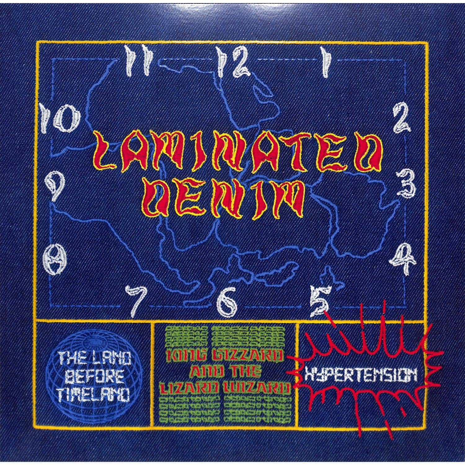 King Gizzard And The Lizard Wizard - LAMINATED DENIM 