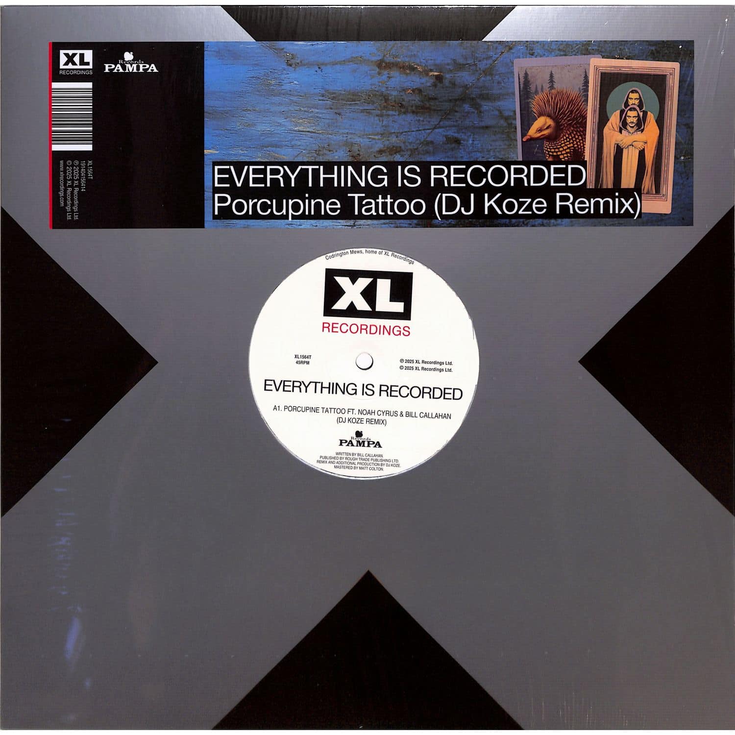 Everything Is Recorded & Dj Koze ft. Noah Cyrus & Bill Callahan - PORCUPINE TATTOO 
