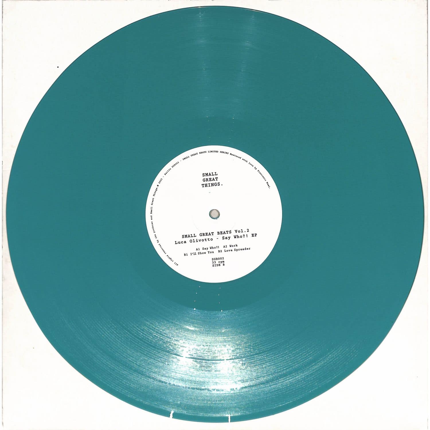 Luca Olivotto - SAY WHO EP