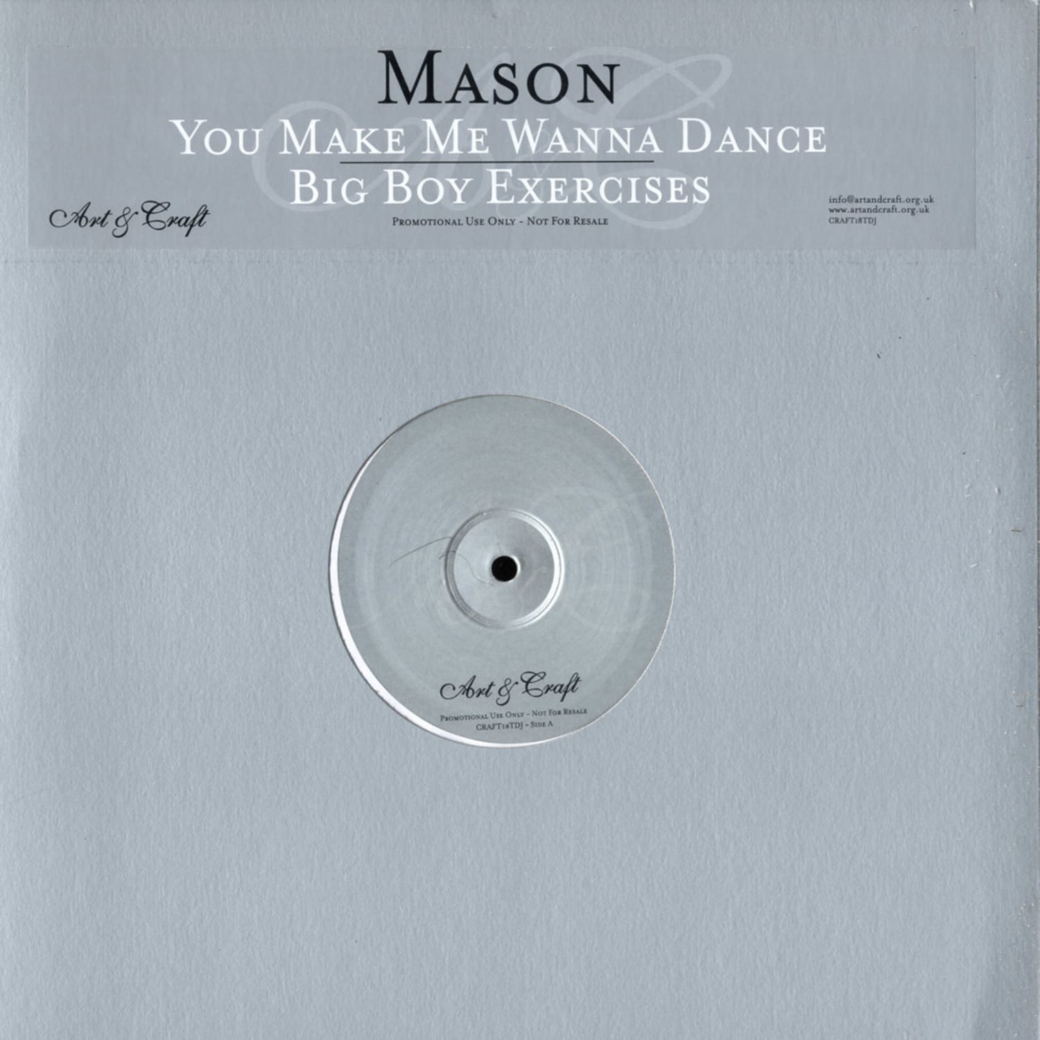 Mason - YOU MAKE ME WANNA DANCE / BIGBOY EXCERCISE