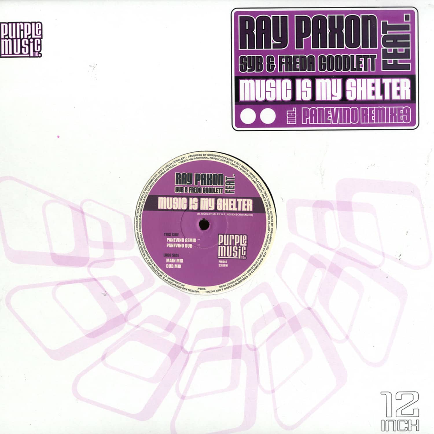 Ray Paxon Feat. Syb & Freda Goodlett - MUSIC IS MY SHELTER