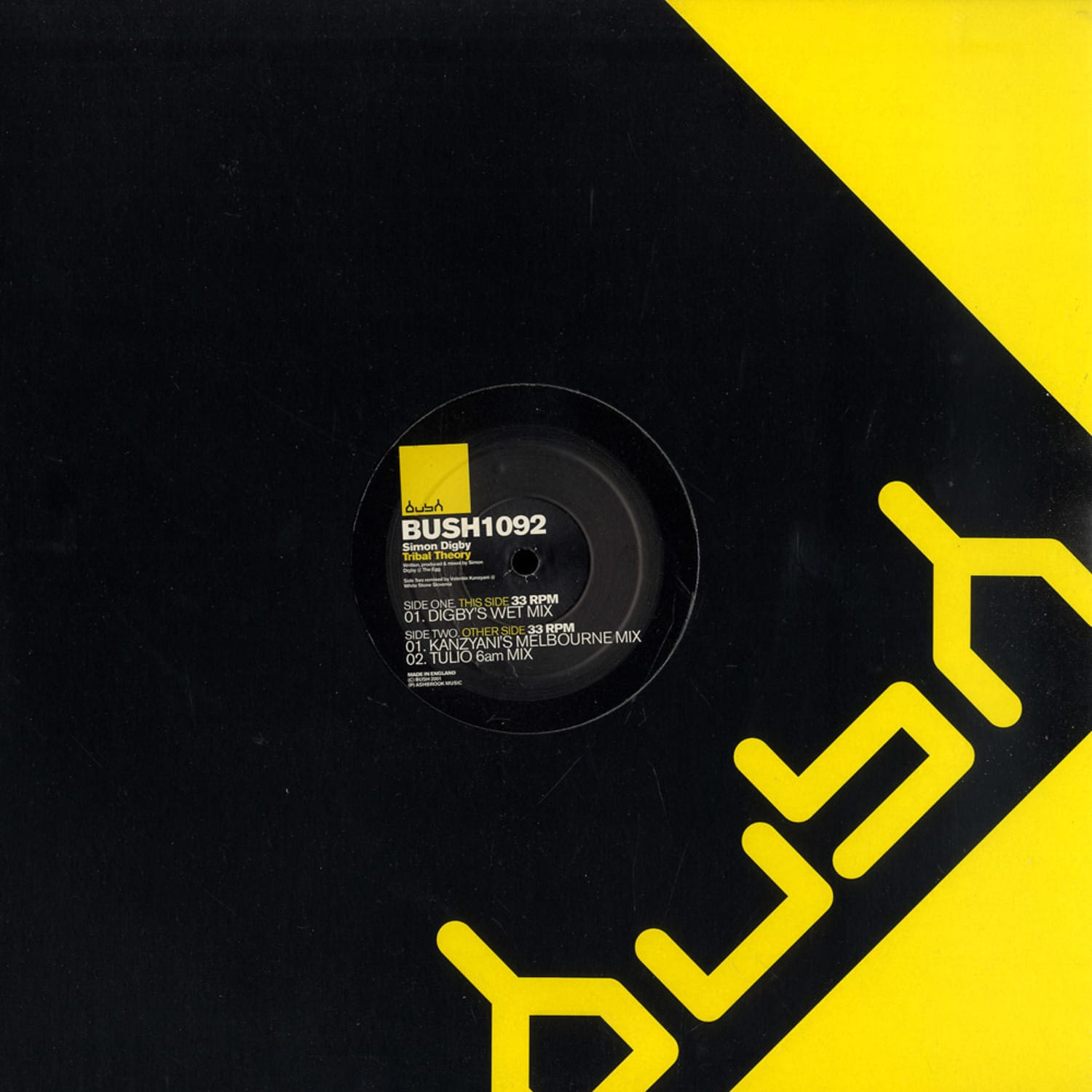 Simon Digby - TRIBAL THEORY
