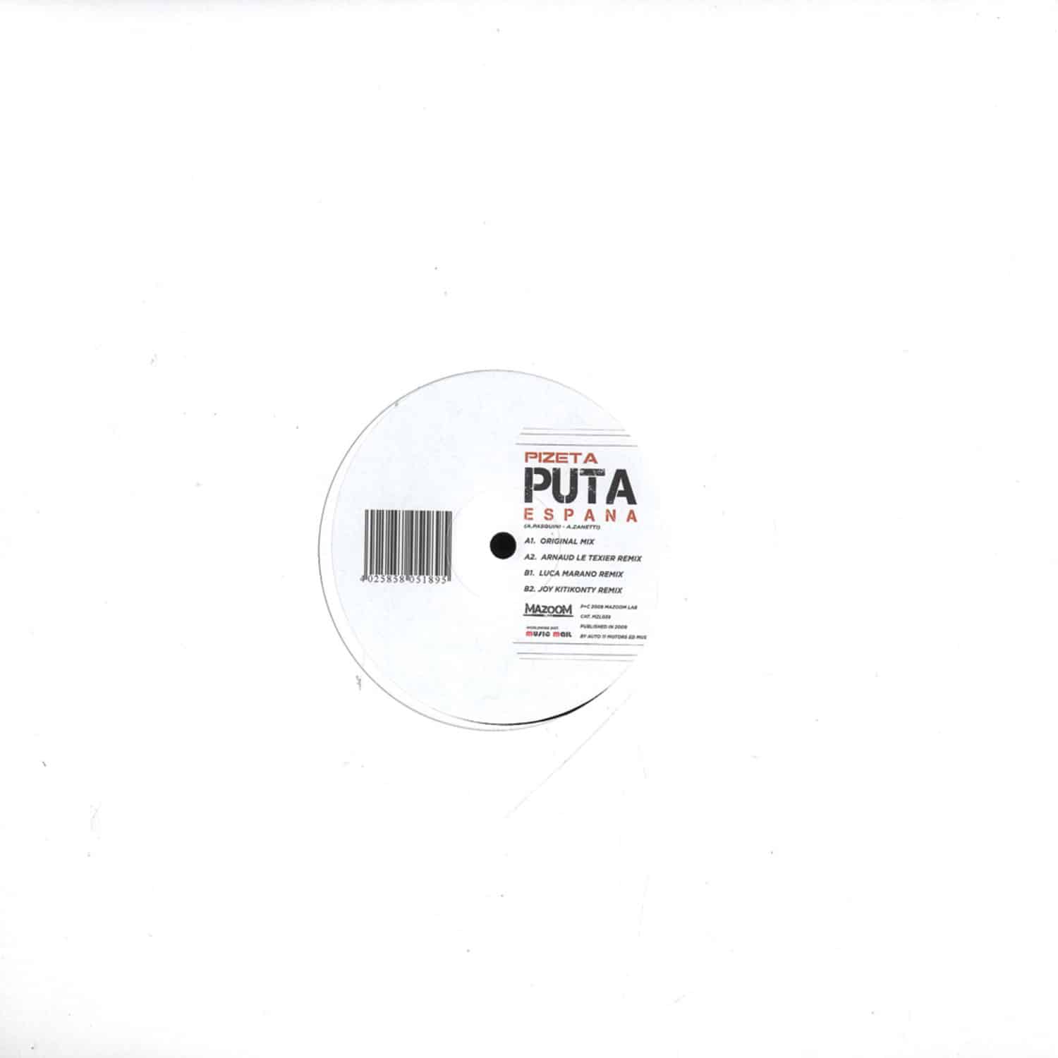 Pizeta - PUTA ESPANA