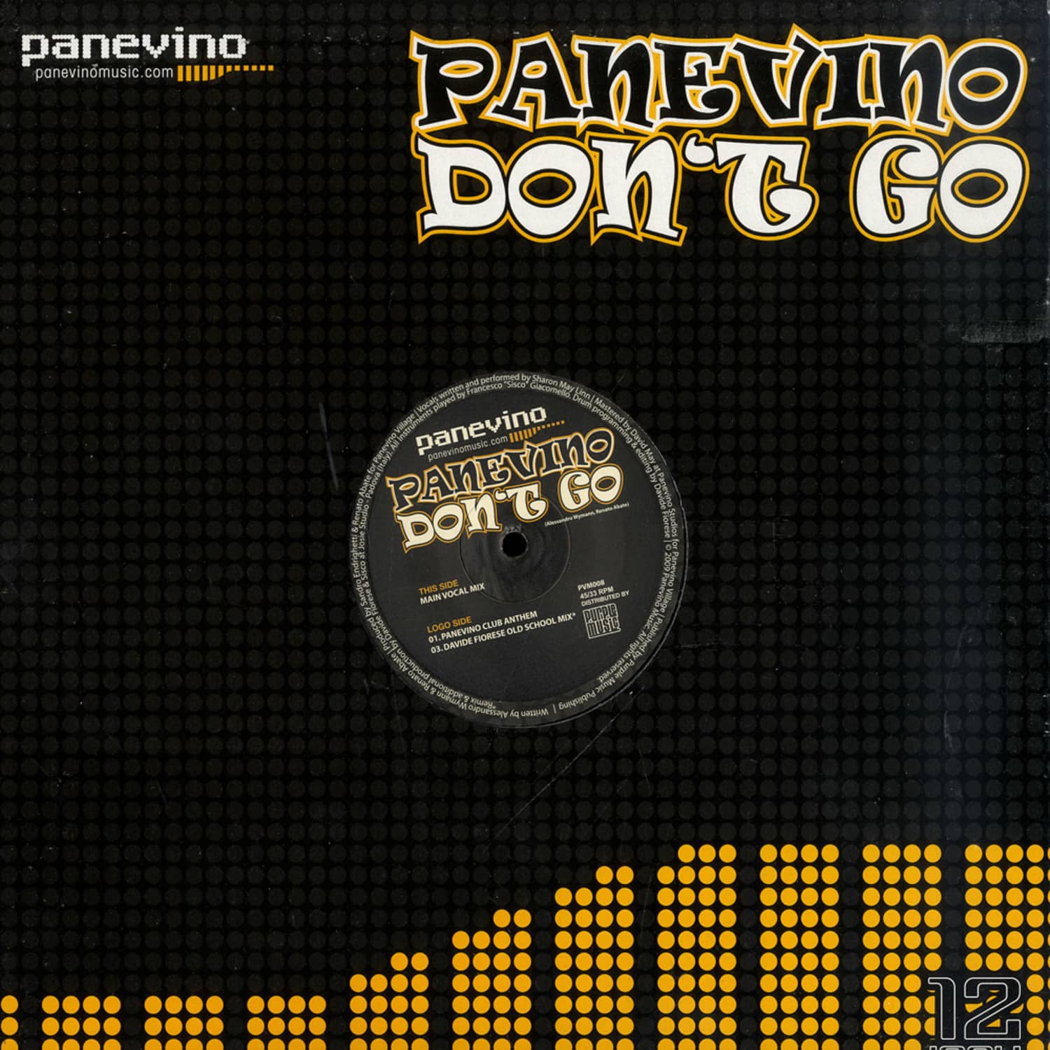 Panevino - DON T GO