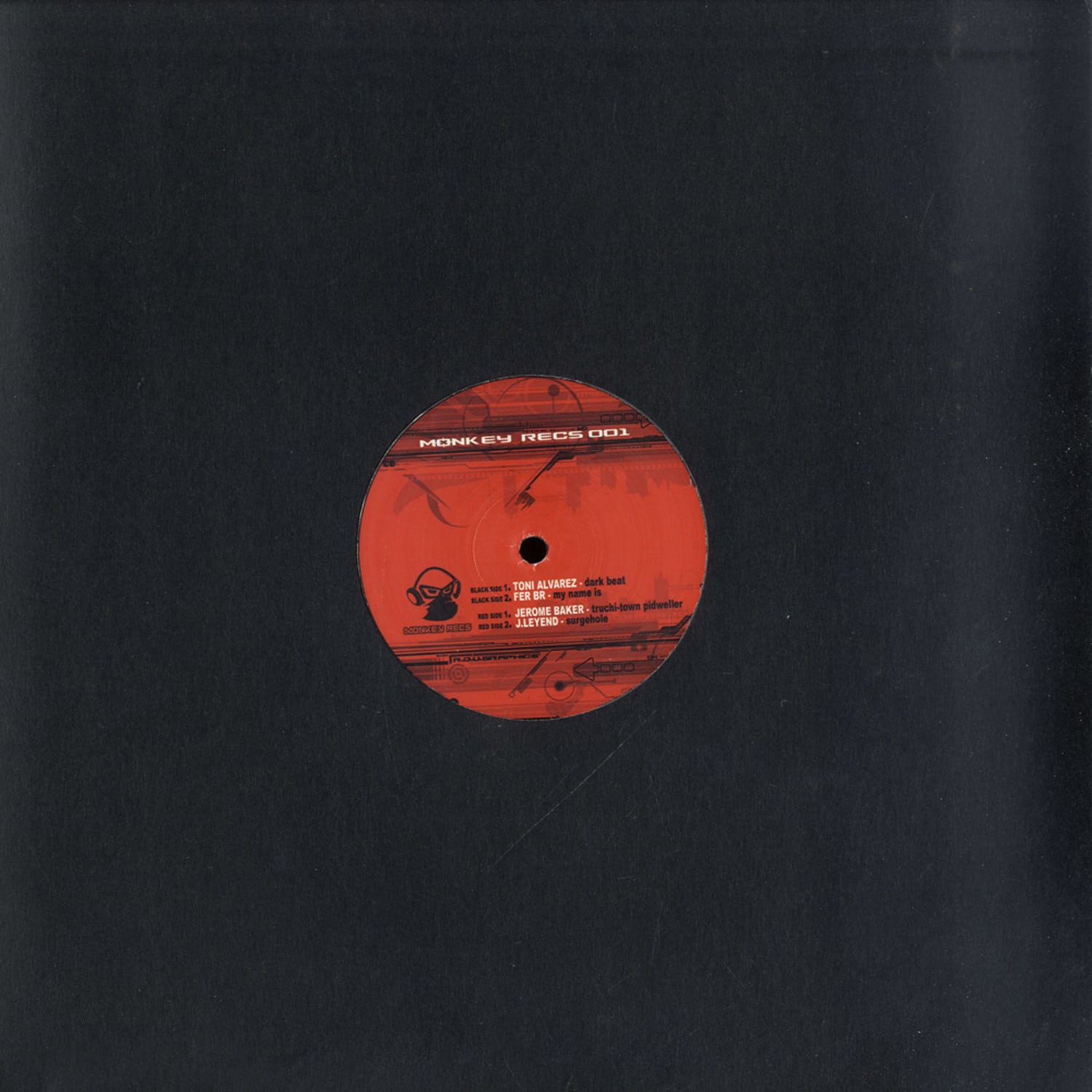 Toni Alvarez / Fer BR / Jerome Baker / J.Leyend - MONKEY RECS 001